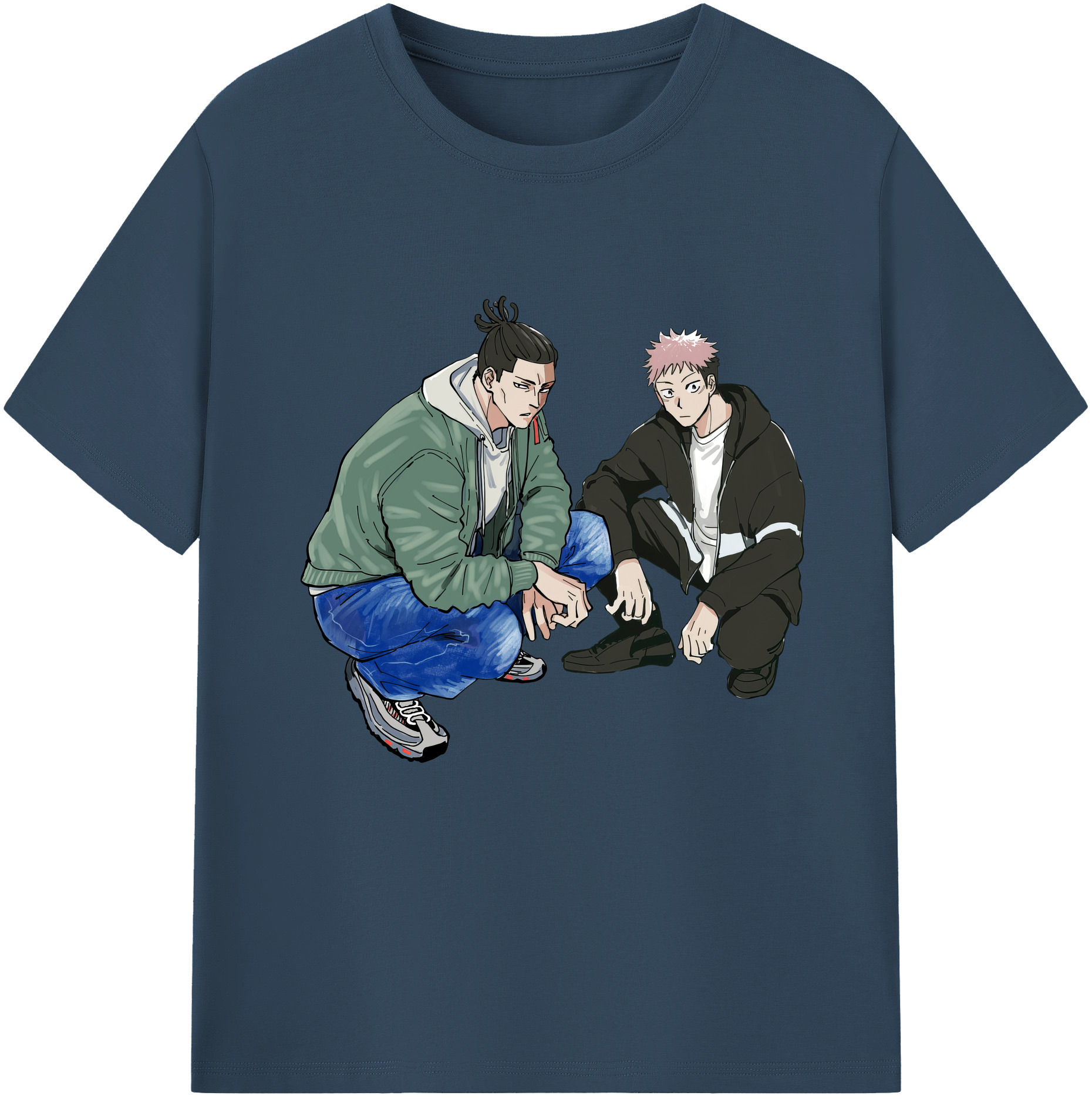 （画像用） 呪術廻戦 Jujutsu Kaisen 綿100％半袖Tシャツ（フロントプリント）