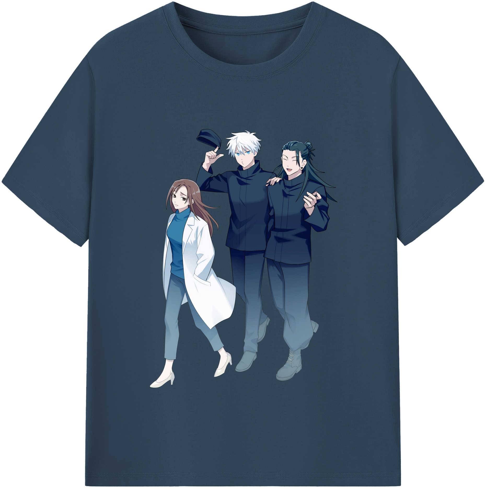 （画像用） 呪術廻戦 Jujutsu Kaisen 綿100％半袖Tシャツ（フロントプリント）
