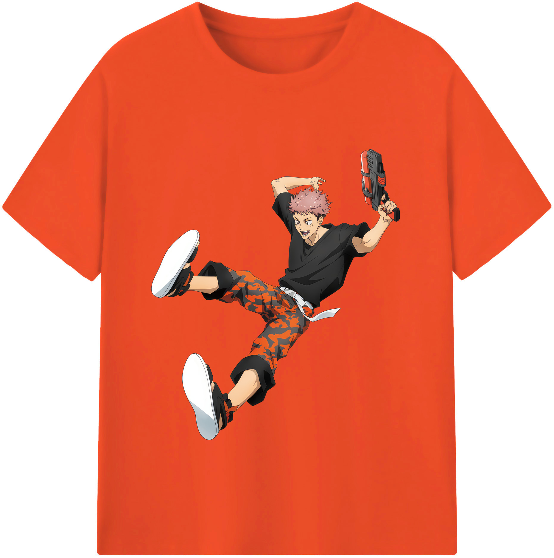 （画像用） 呪術廻戦 Jujutsu Kaisen 綿100％半袖Tシャツ（フロントプリント）