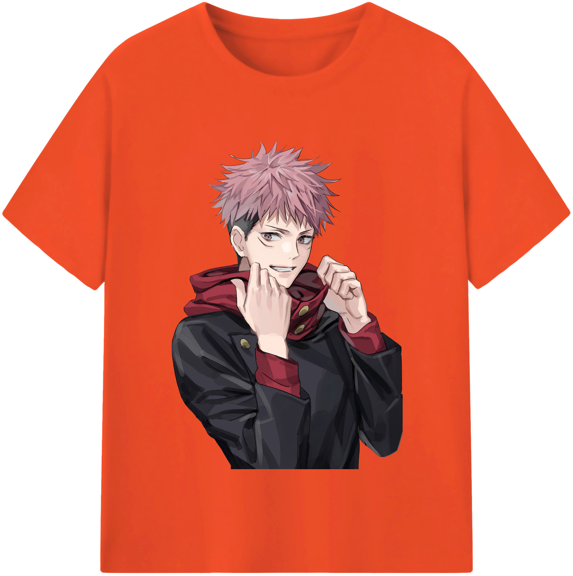 （画像用） 呪術廻戦 Jujutsu Kaisen 綿100％半袖Tシャツ（フロントプリント）