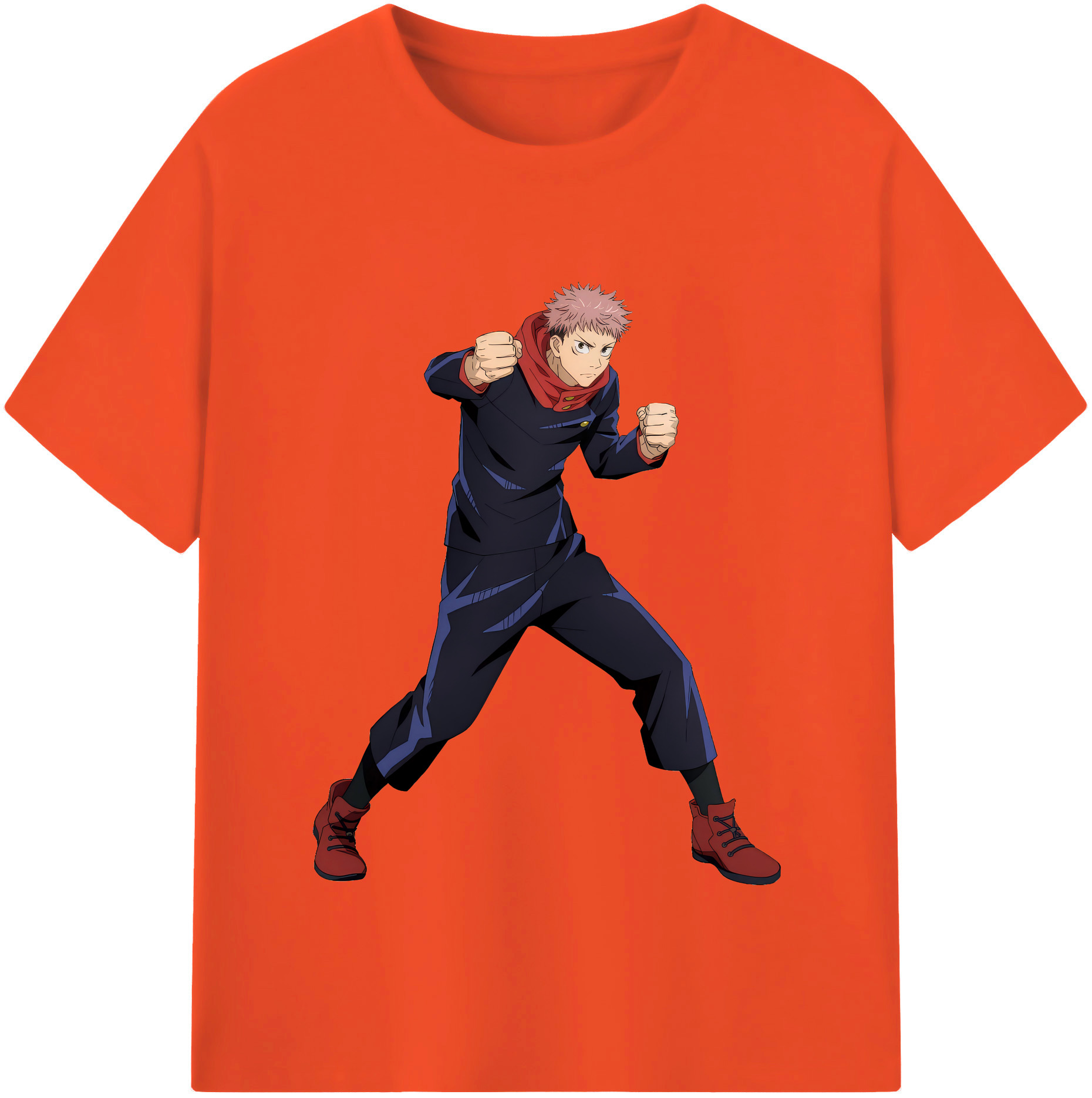（画像用） 呪術廻戦 Jujutsu Kaisen 綿100％半袖Tシャツ（フロントプリント）
