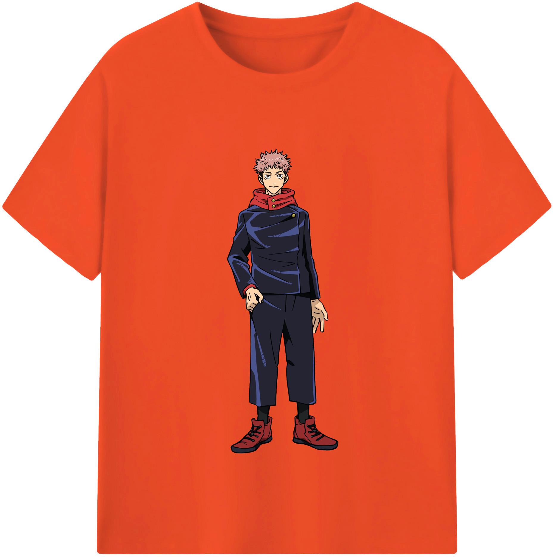 （画像用） 呪術廻戦 Jujutsu Kaisen 綿100％半袖Tシャツ（フロントプリント）