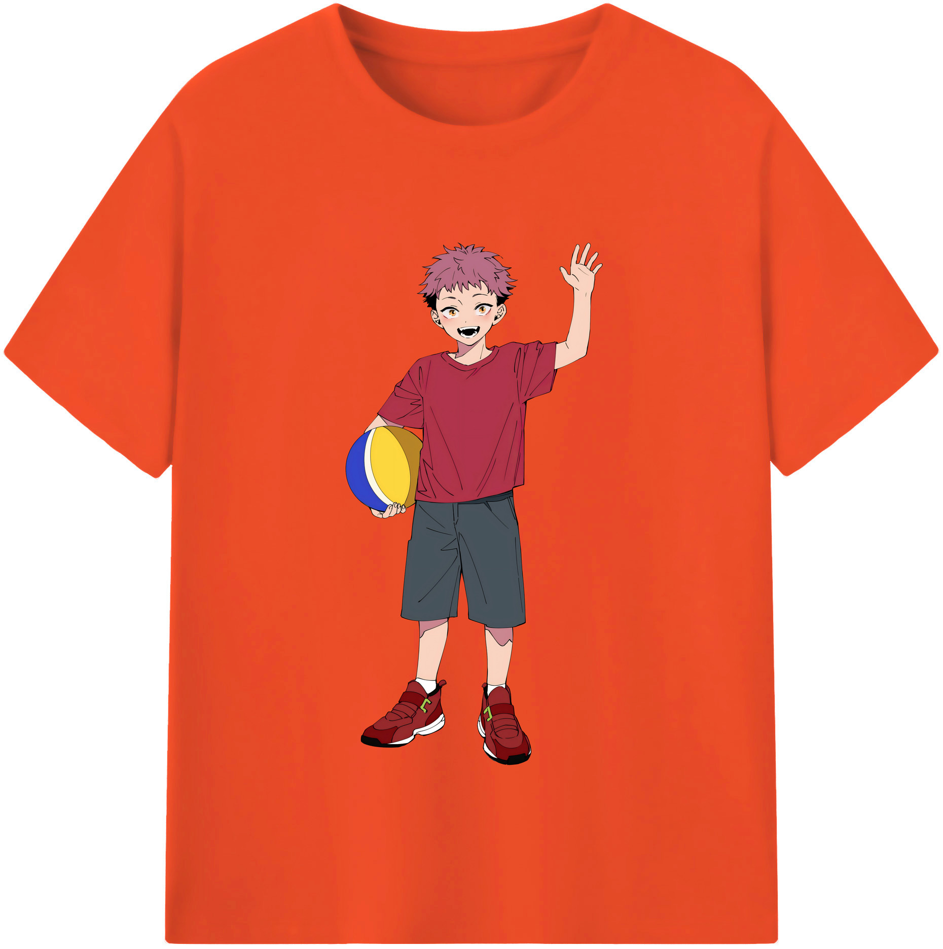 （画像用） 呪術廻戦 Jujutsu Kaisen 綿100％半袖Tシャツ（フロントプリント）