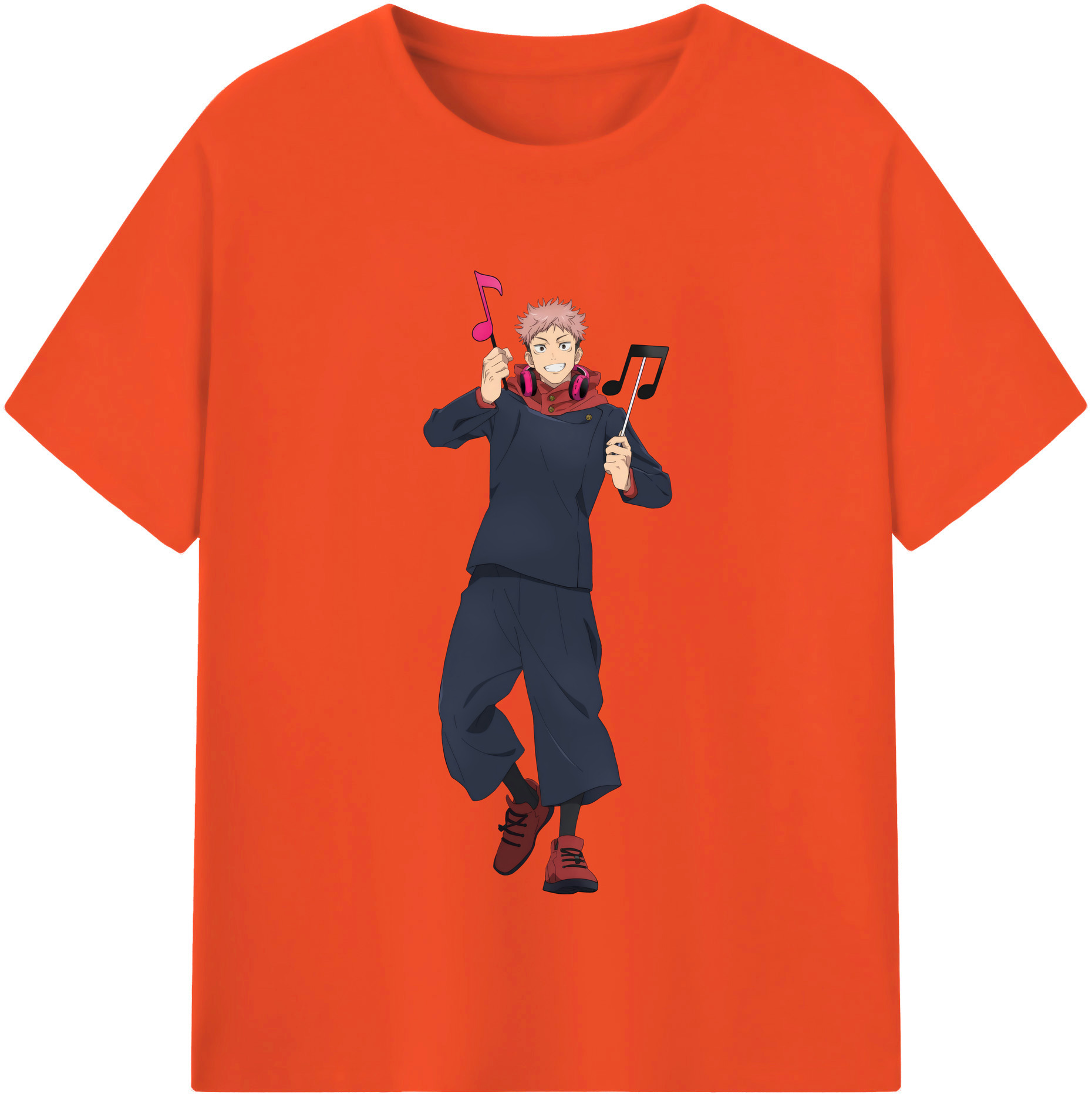 （画像用） 呪術廻戦 Jujutsu Kaisen 綿100％半袖Tシャツ（フロントプリント）
