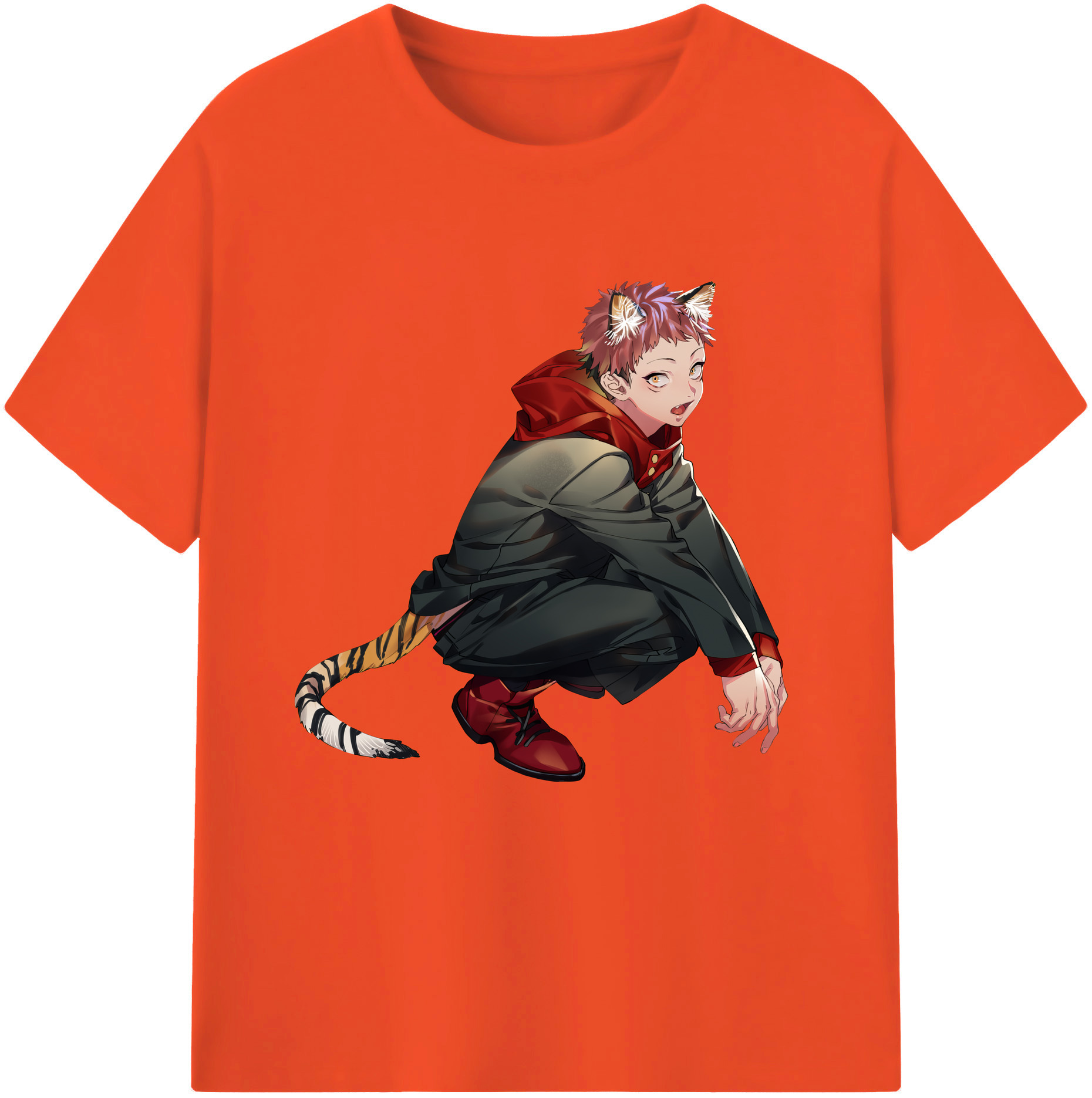 （画像用） 呪術廻戦 Jujutsu Kaisen 綿100％半袖Tシャツ（フロントプリント）