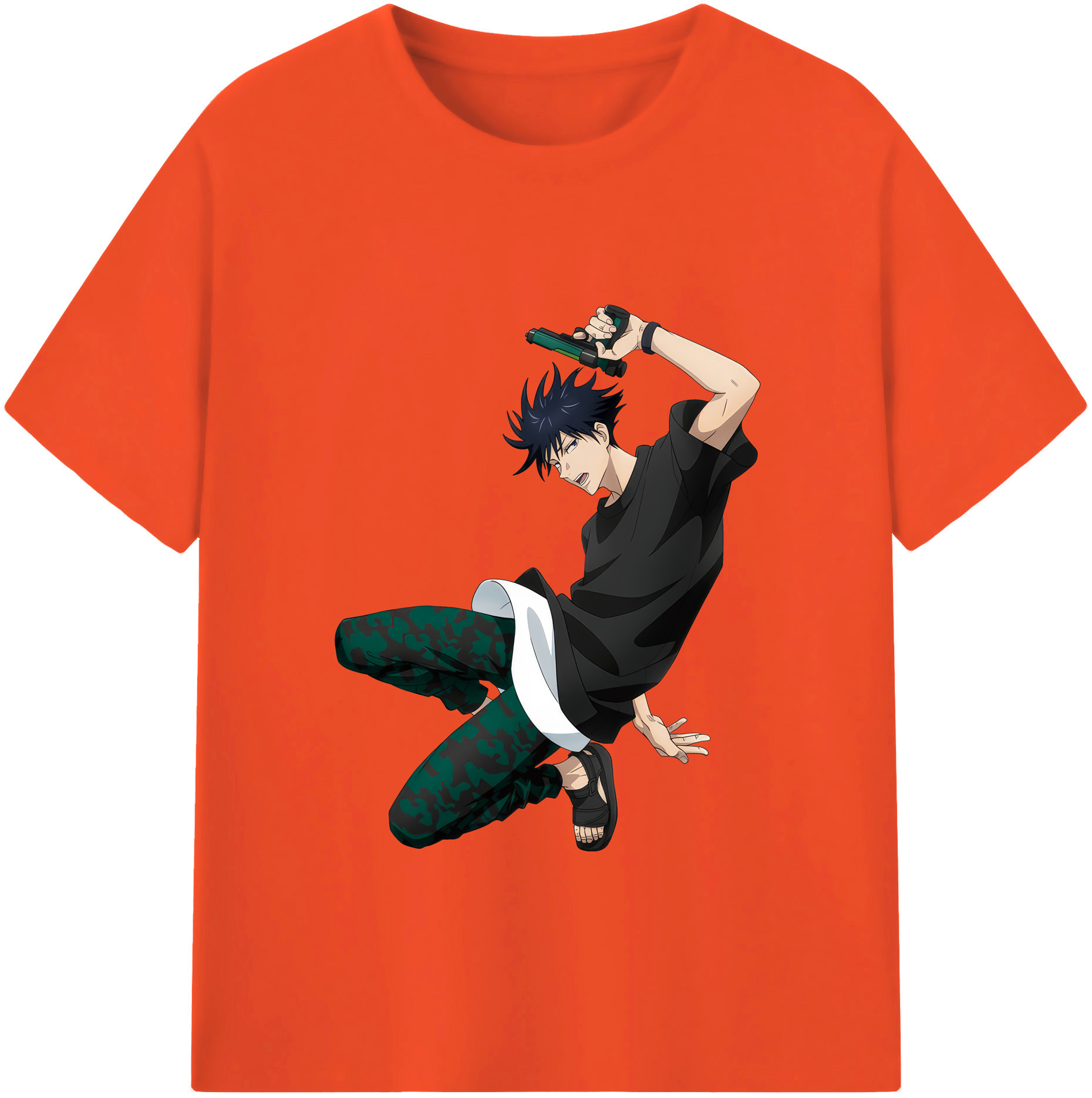 （画像用） 呪術廻戦 Jujutsu Kaisen 綿100％半袖Tシャツ（フロントプリント）