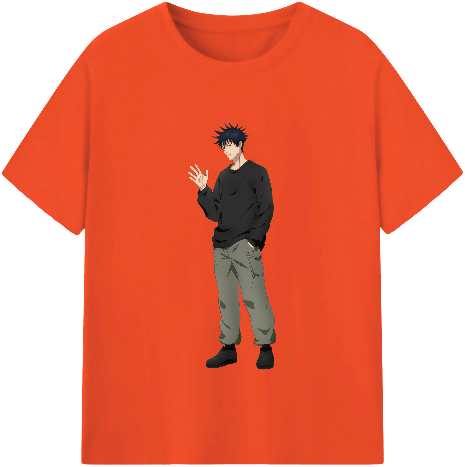 （画像用） 呪術廻戦 Jujutsu Kaisen 綿100％半袖Tシャツ（フロントプリント）