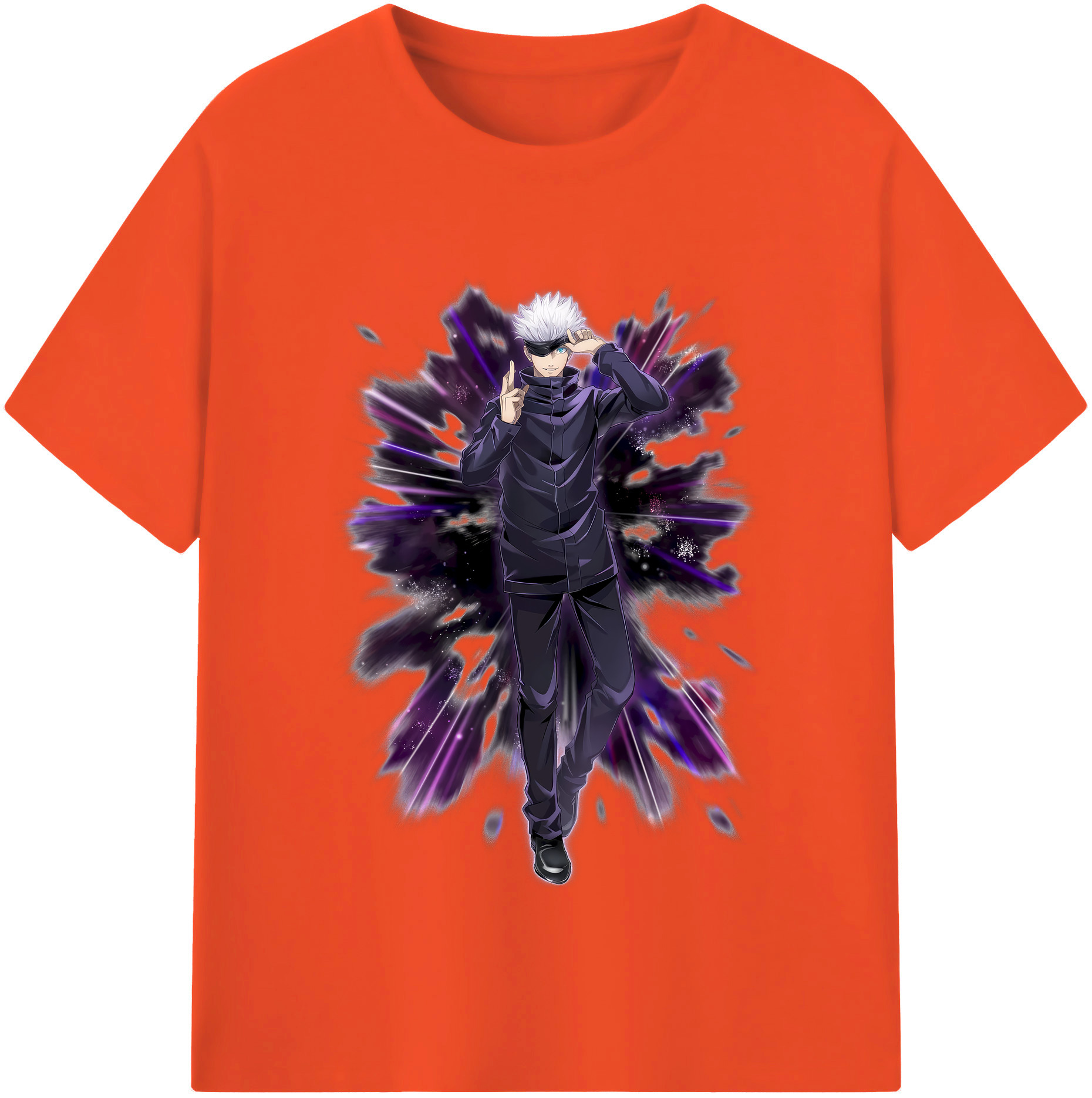 （画像用） 呪術廻戦 Jujutsu Kaisen 綿100％半袖Tシャツ（フロントプリント）