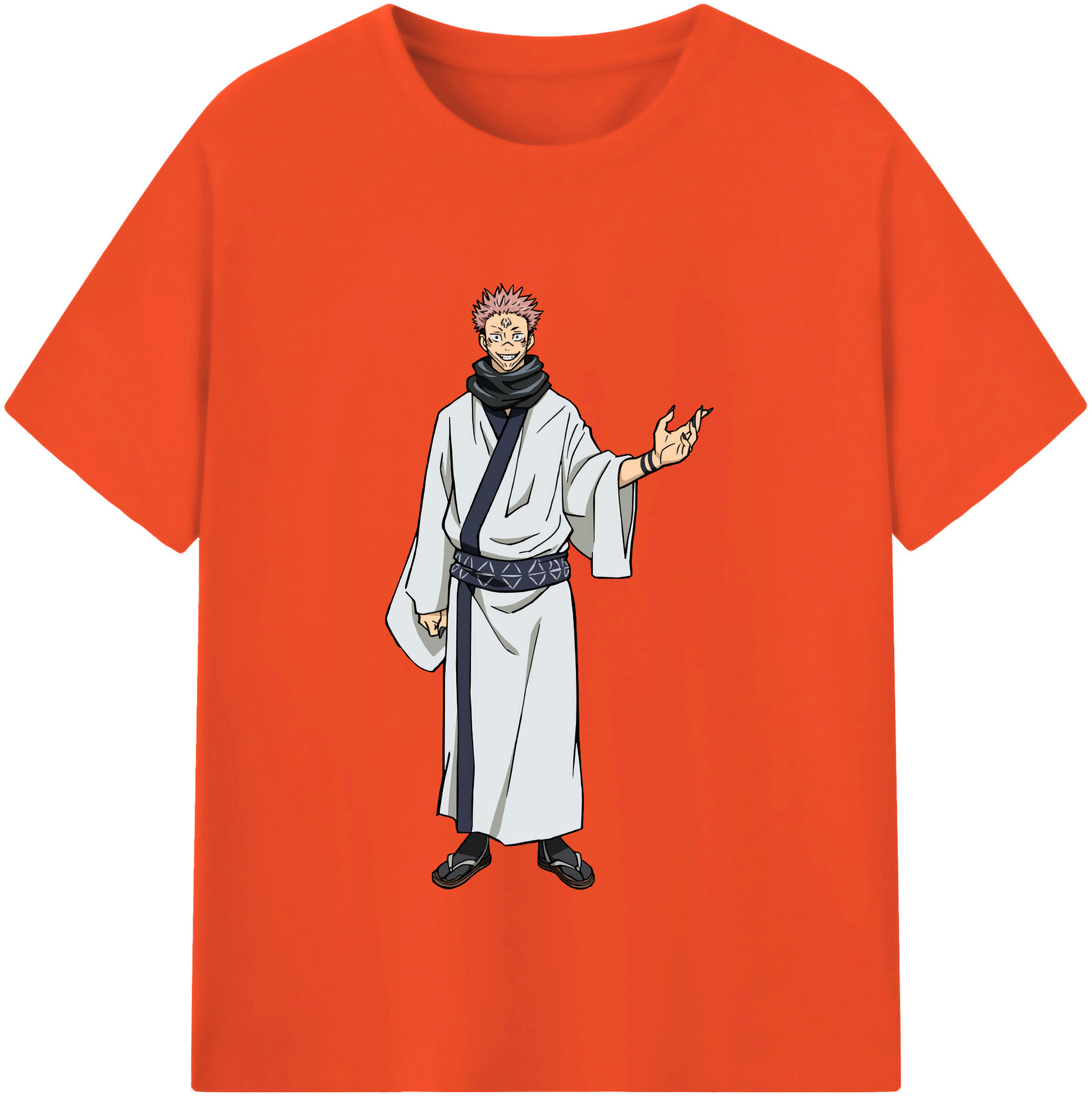 （画像用） 呪術廻戦 Jujutsu Kaisen 綿100％半袖Tシャツ（フロントプリント）