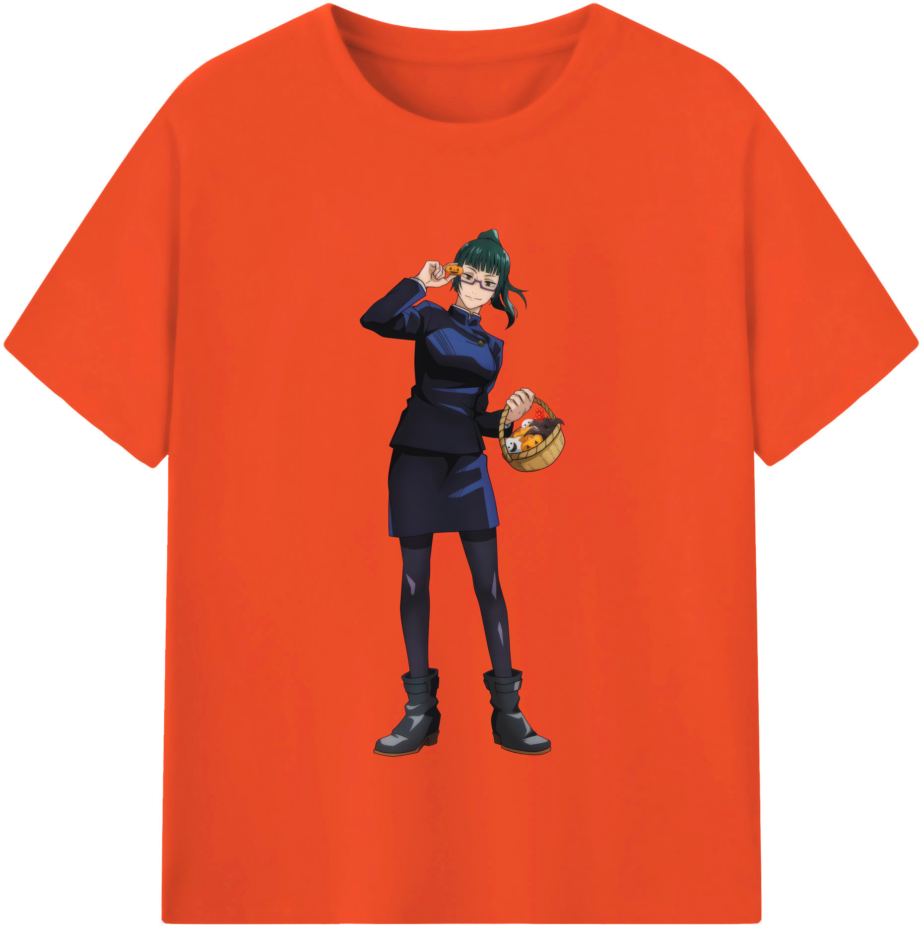 （画像用） 呪術廻戦 Jujutsu Kaisen 綿100％半袖Tシャツ（フロントプリント）