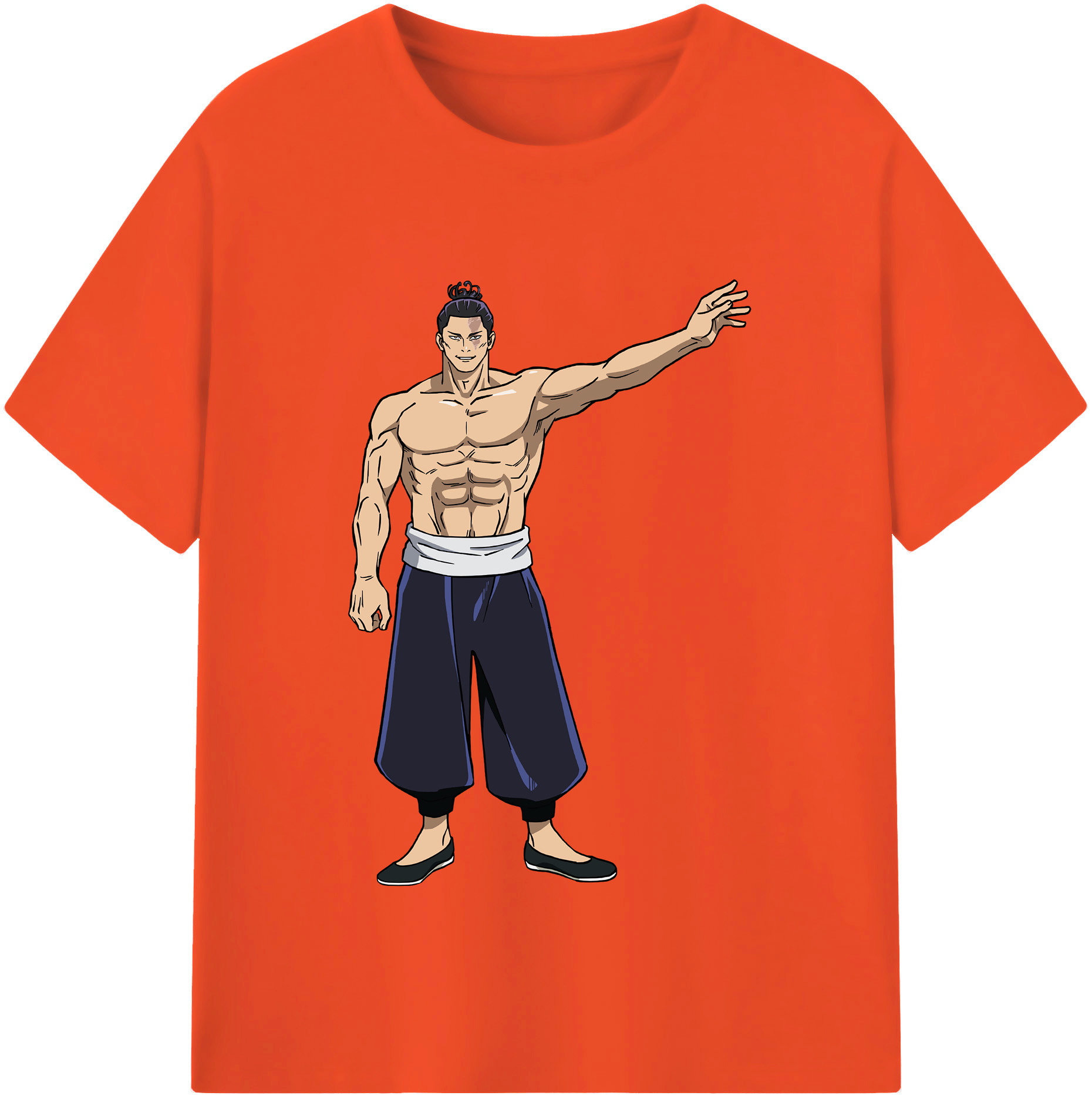 （画像用） 呪術廻戦 Jujutsu Kaisen 綿100％半袖Tシャツ（フロントプリント）