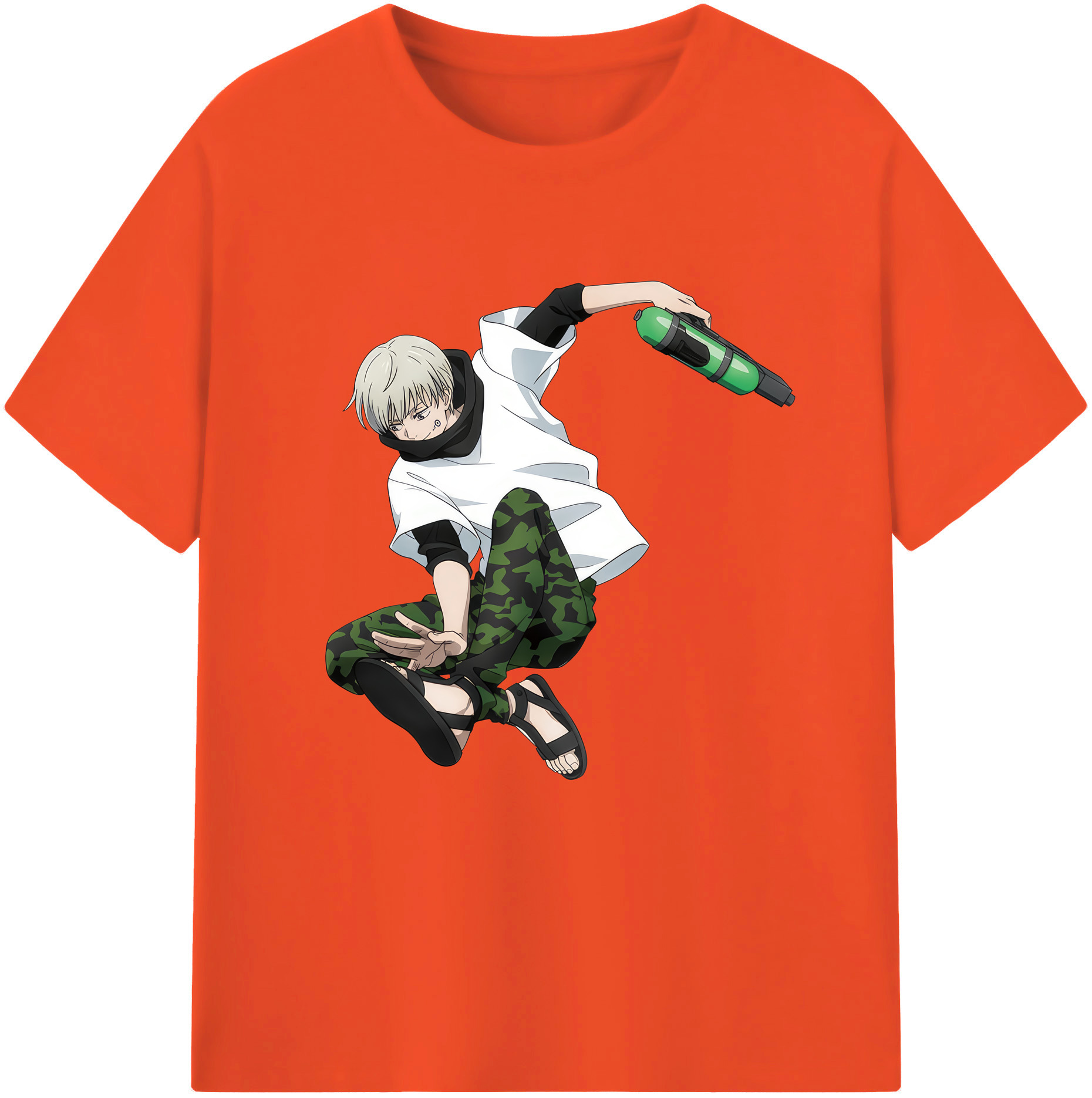 （画像用） 呪術廻戦 Jujutsu Kaisen 綿100％半袖Tシャツ（フロントプリント）