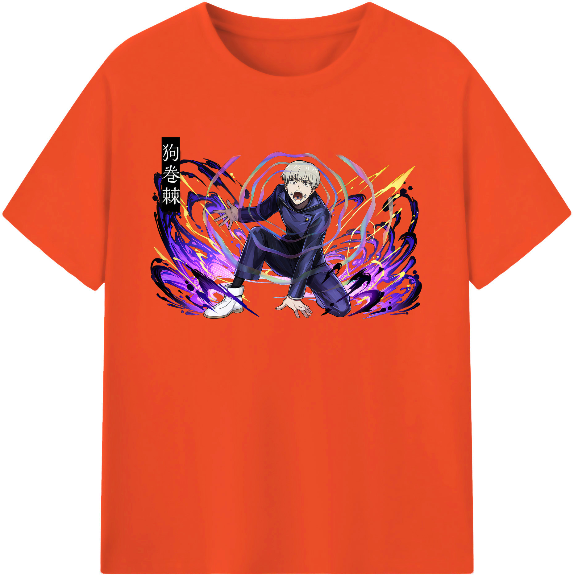 （画像用） 呪術廻戦 Jujutsu Kaisen 綿100％半袖Tシャツ（フロントプリント）