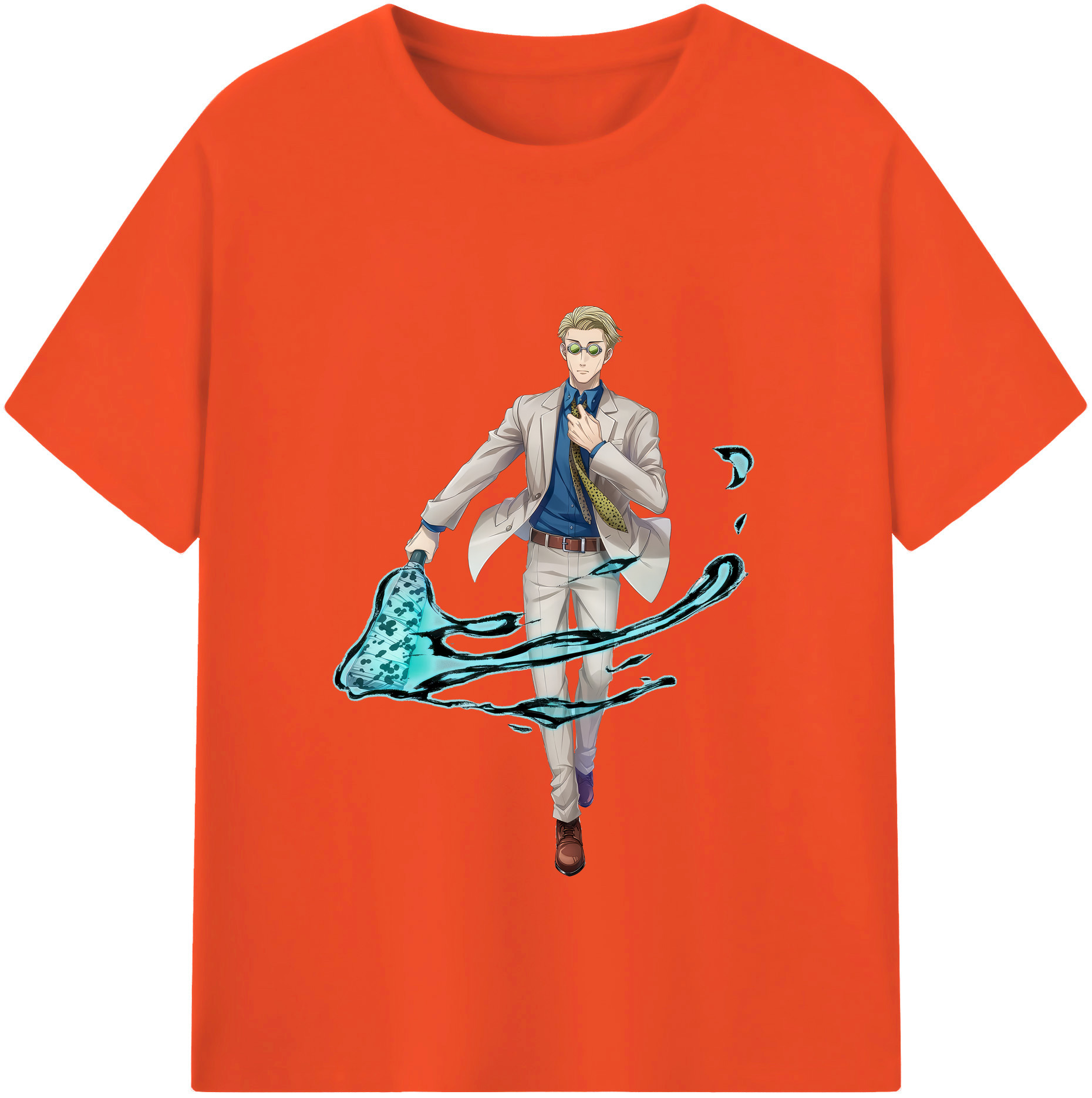 （画像用） 呪術廻戦 Jujutsu Kaisen 綿100％半袖Tシャツ（フロントプリント）