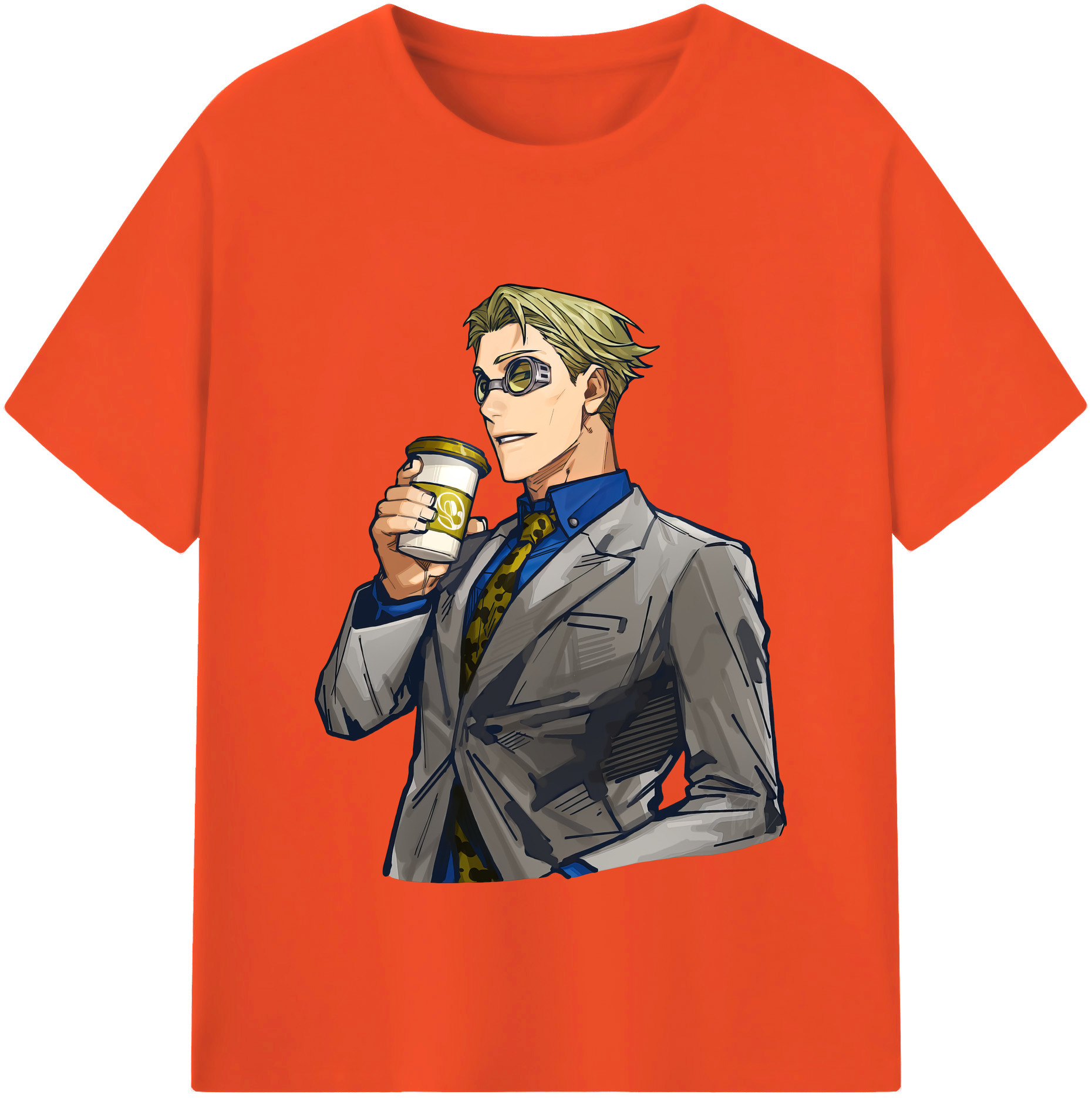 （画像用） 呪術廻戦 Jujutsu Kaisen 綿100％半袖Tシャツ（フロントプリント）