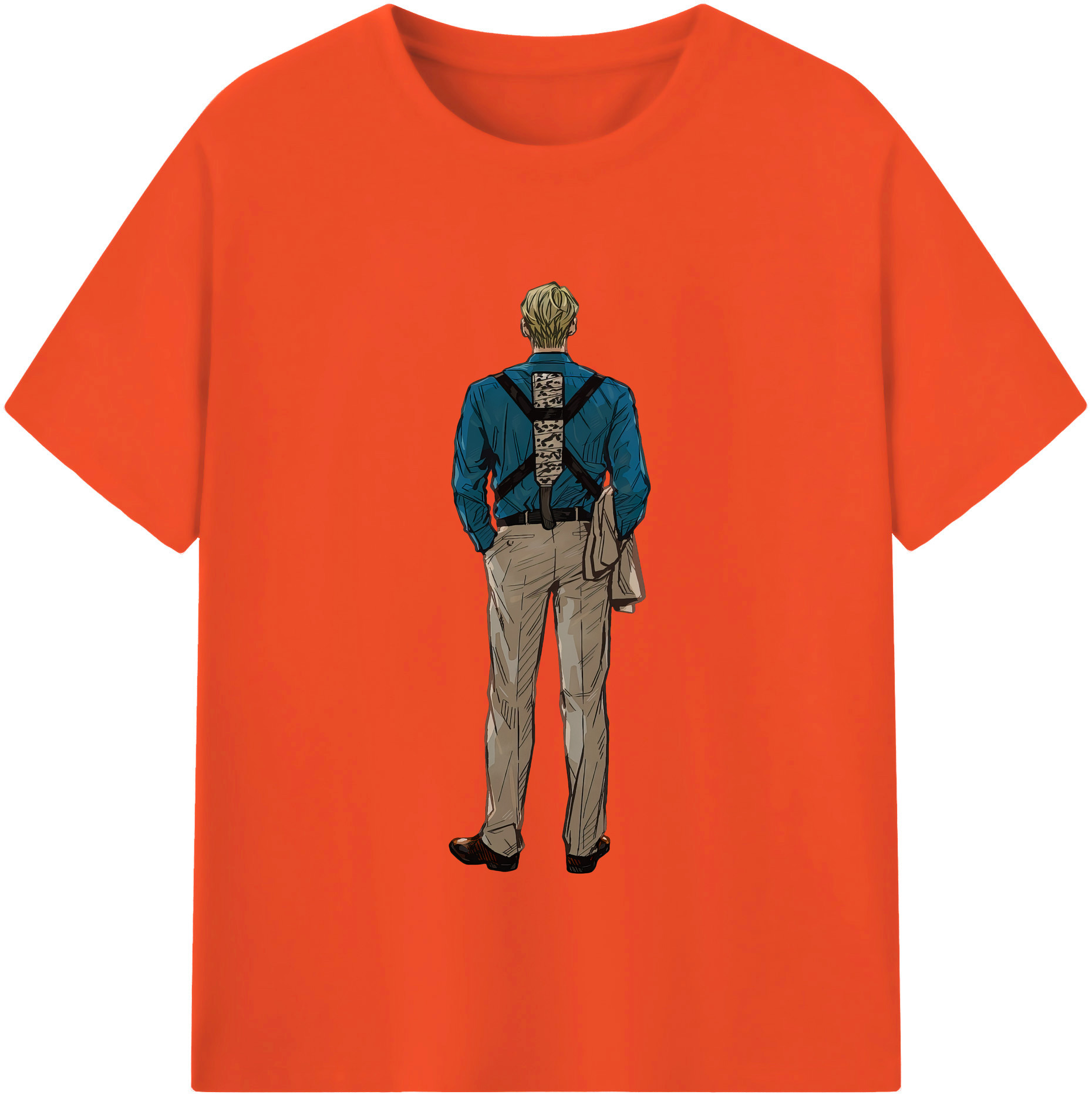 （画像用） 呪術廻戦 Jujutsu Kaisen 綿100％半袖Tシャツ（フロントプリント）