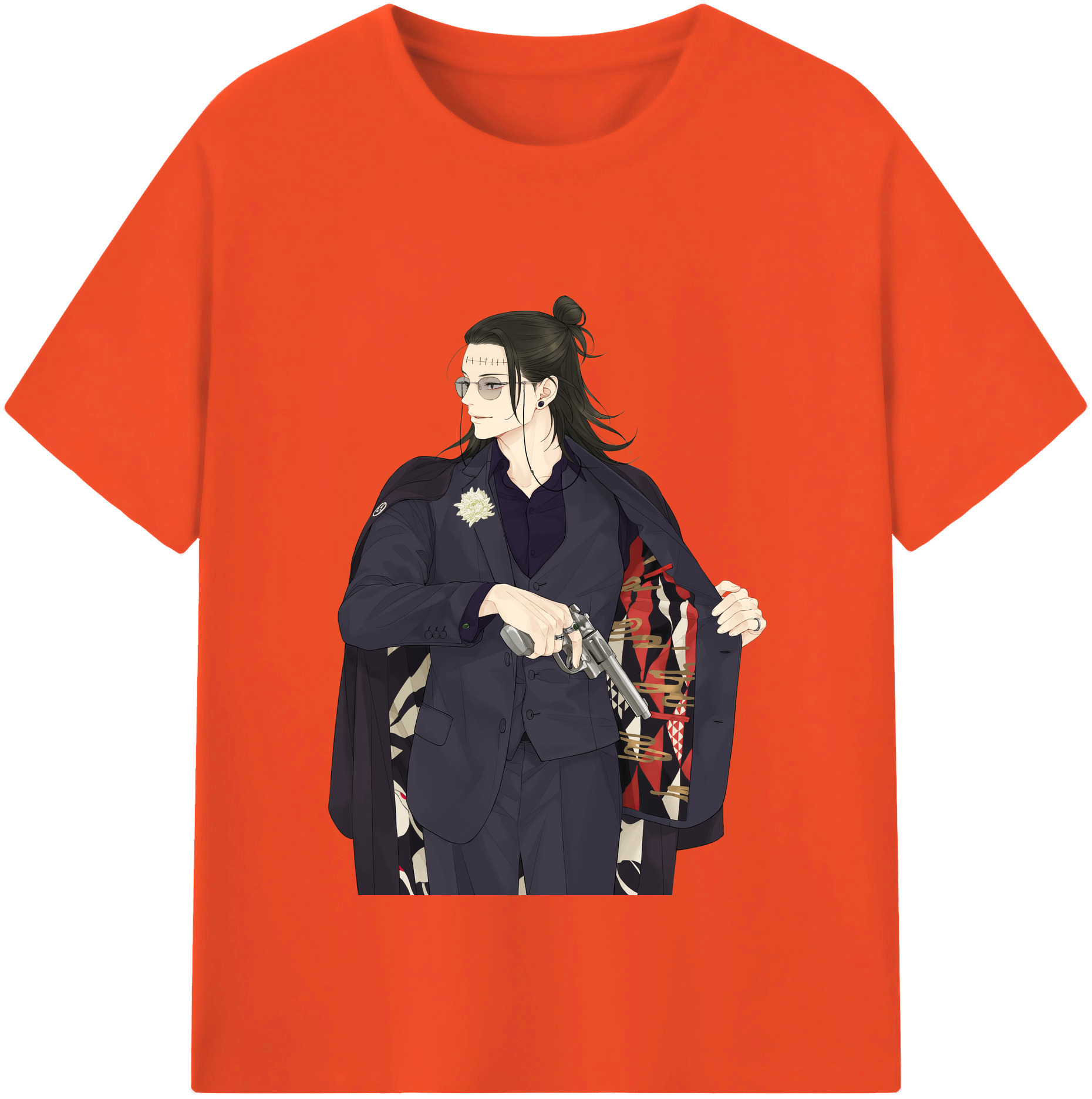 （画像用） 呪術廻戦 Jujutsu Kaisen 綿100％半袖Tシャツ（フロントプリント）