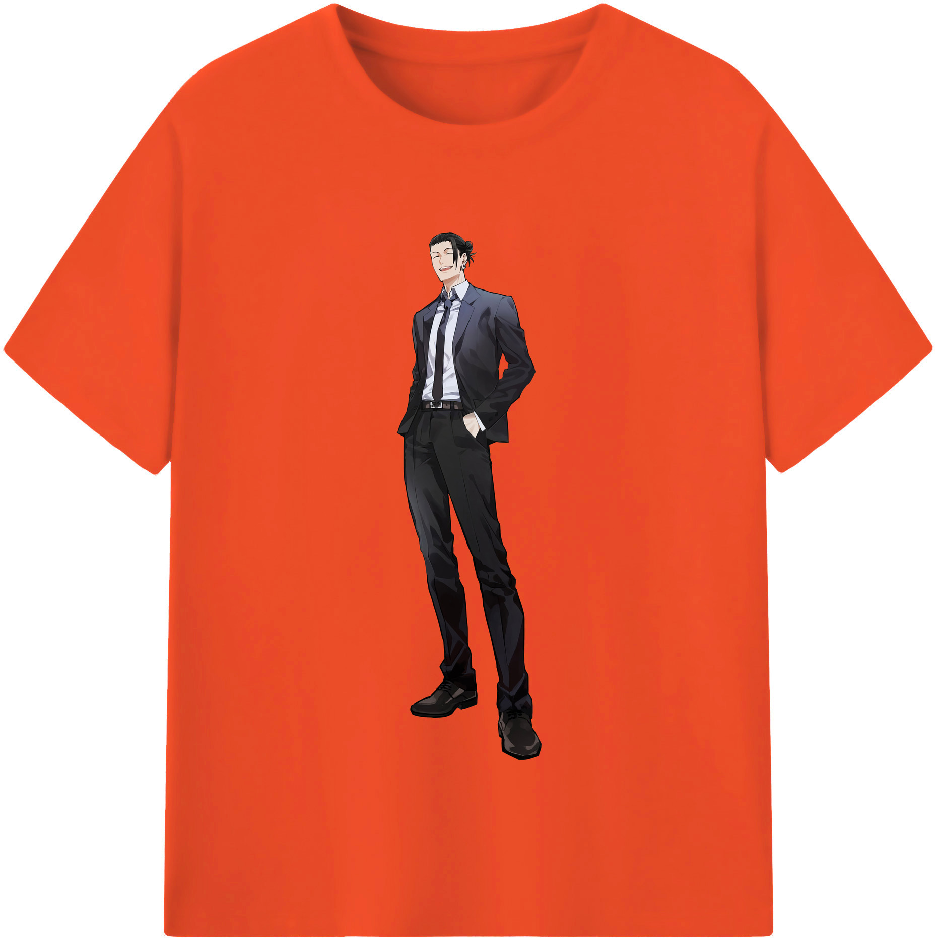 （画像用） 呪術廻戦 Jujutsu Kaisen 綿100％半袖Tシャツ（フロントプリント）
