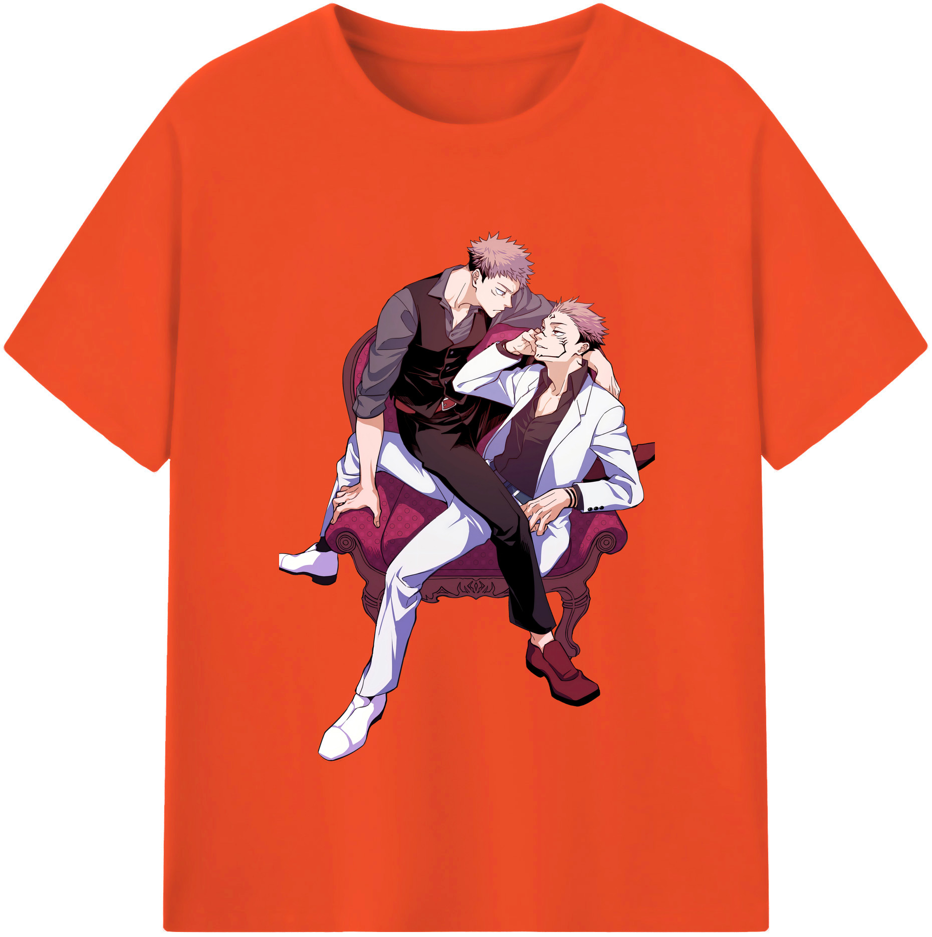 （画像用） 呪術廻戦 Jujutsu Kaisen 綿100％半袖Tシャツ（フロントプリント）