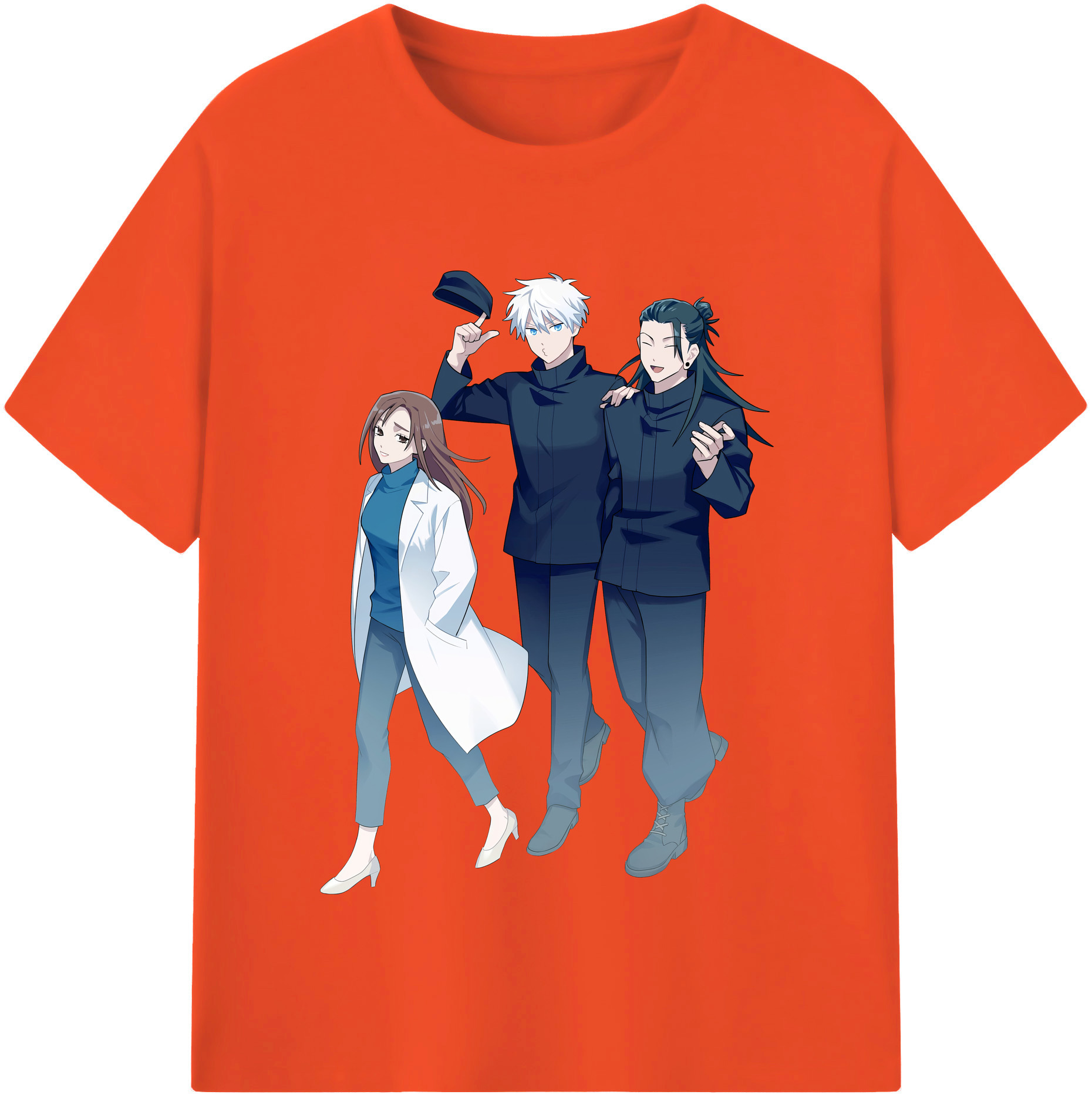 （画像用） 呪術廻戦 Jujutsu Kaisen 綿100％半袖Tシャツ（フロントプリント）