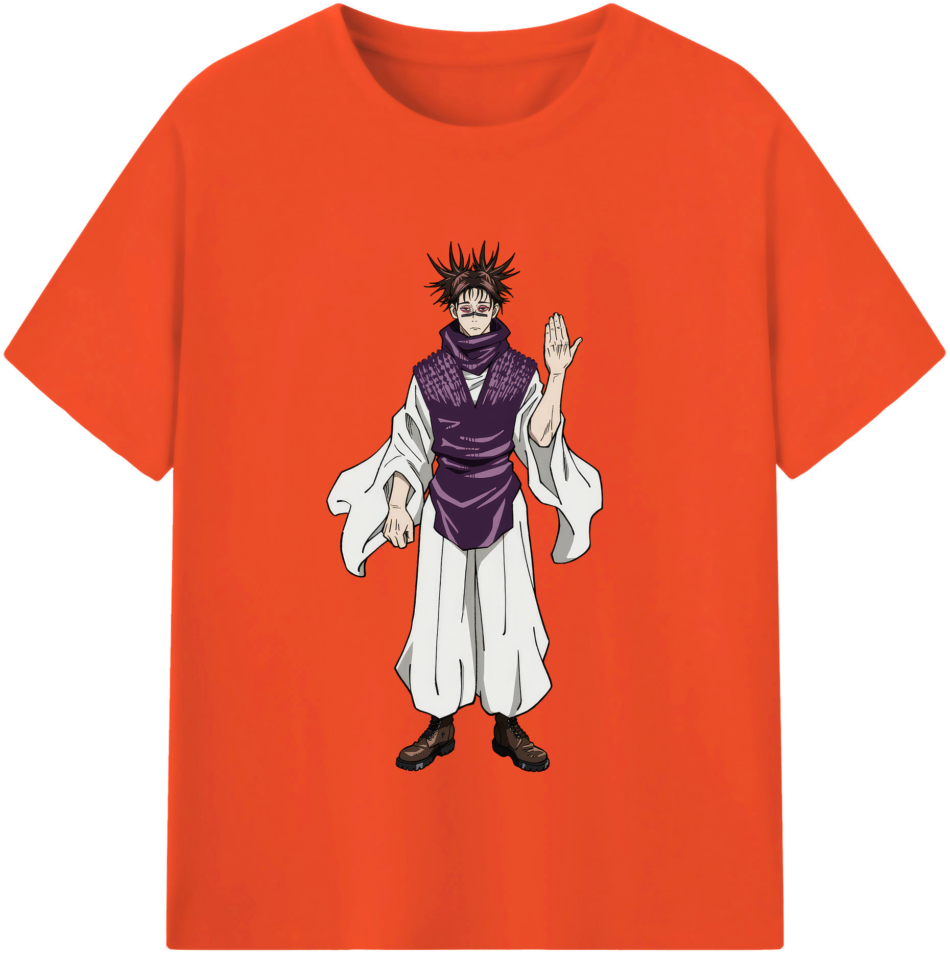 （画像用） 呪術廻戦 Jujutsu Kaisen 綿100％半袖Tシャツ（フロントプリント）