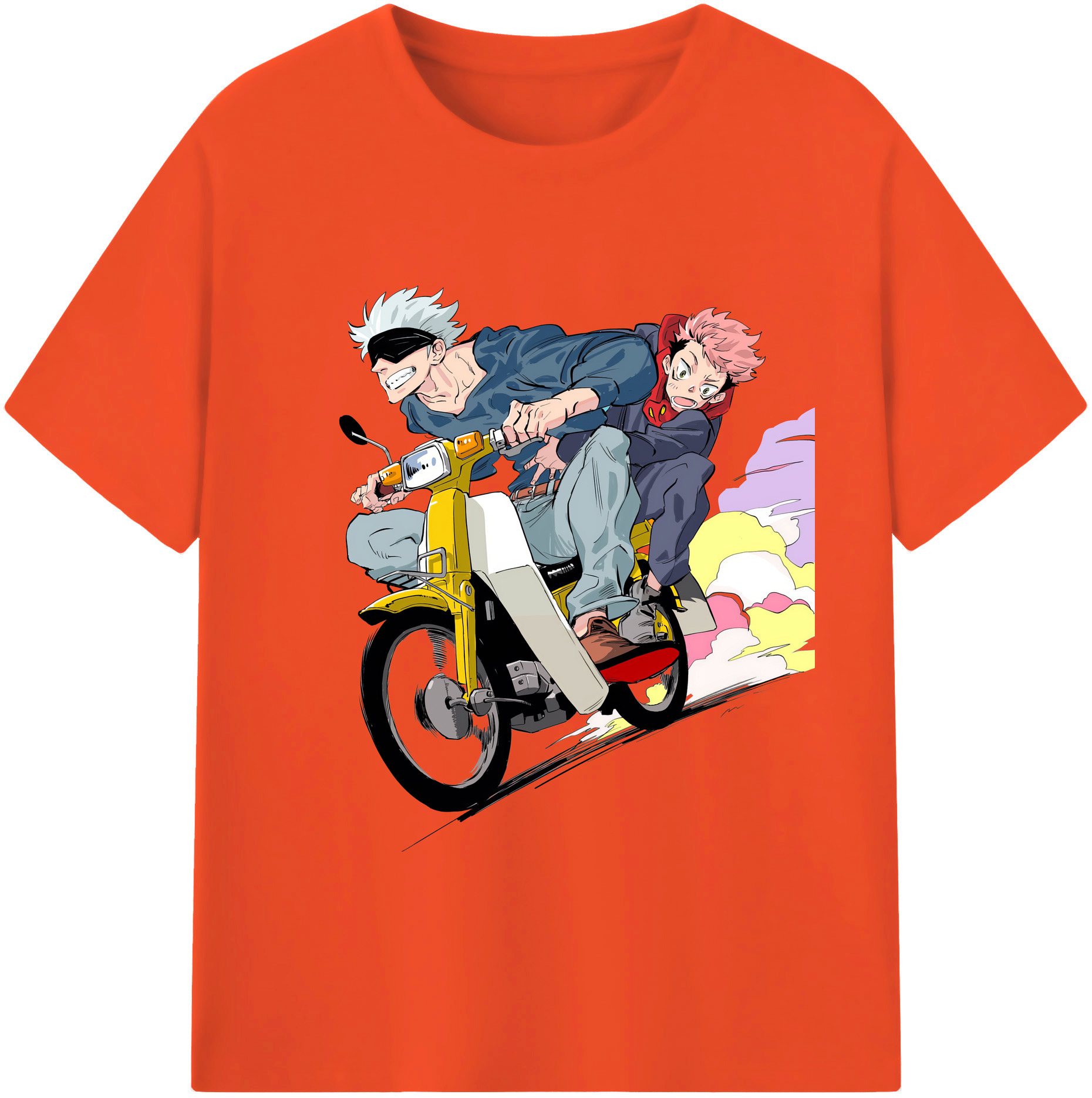 （画像用） 呪術廻戦 Jujutsu Kaisen 綿100％半袖Tシャツ（フロントプリント）