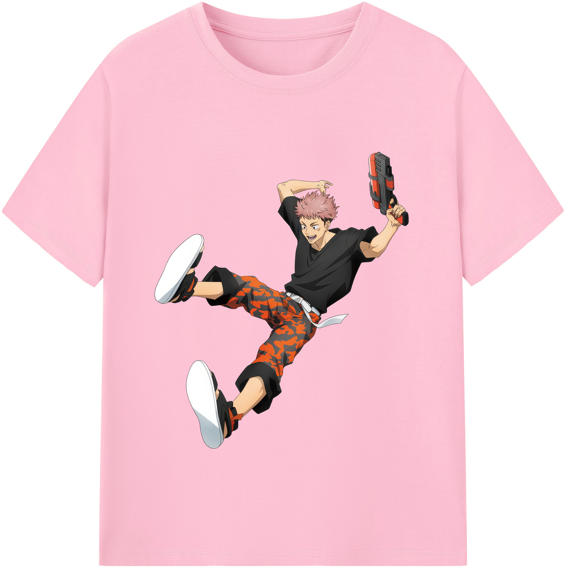 （画像用） 呪術廻戦 Jujutsu Kaisen 綿100％半袖Tシャツ（フロントプリント）