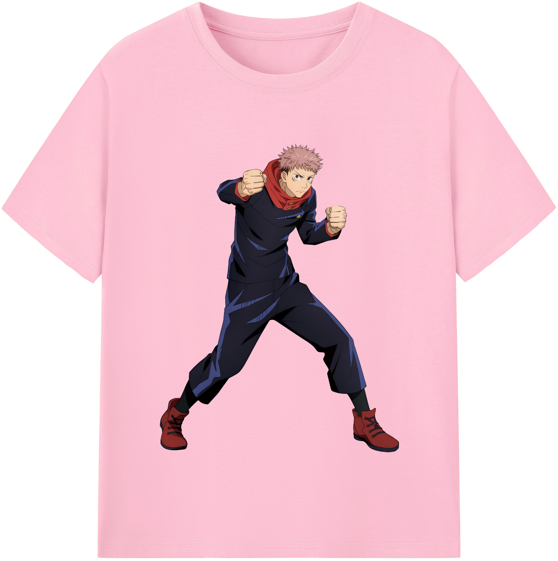 （画像用） 呪術廻戦 Jujutsu Kaisen 綿100％半袖Tシャツ（フロントプリント）