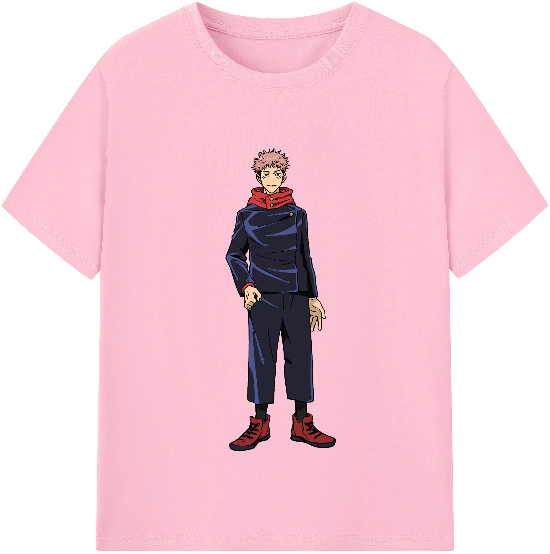 （画像用） 呪術廻戦 Jujutsu Kaisen 綿100％半袖Tシャツ（フロントプリント）