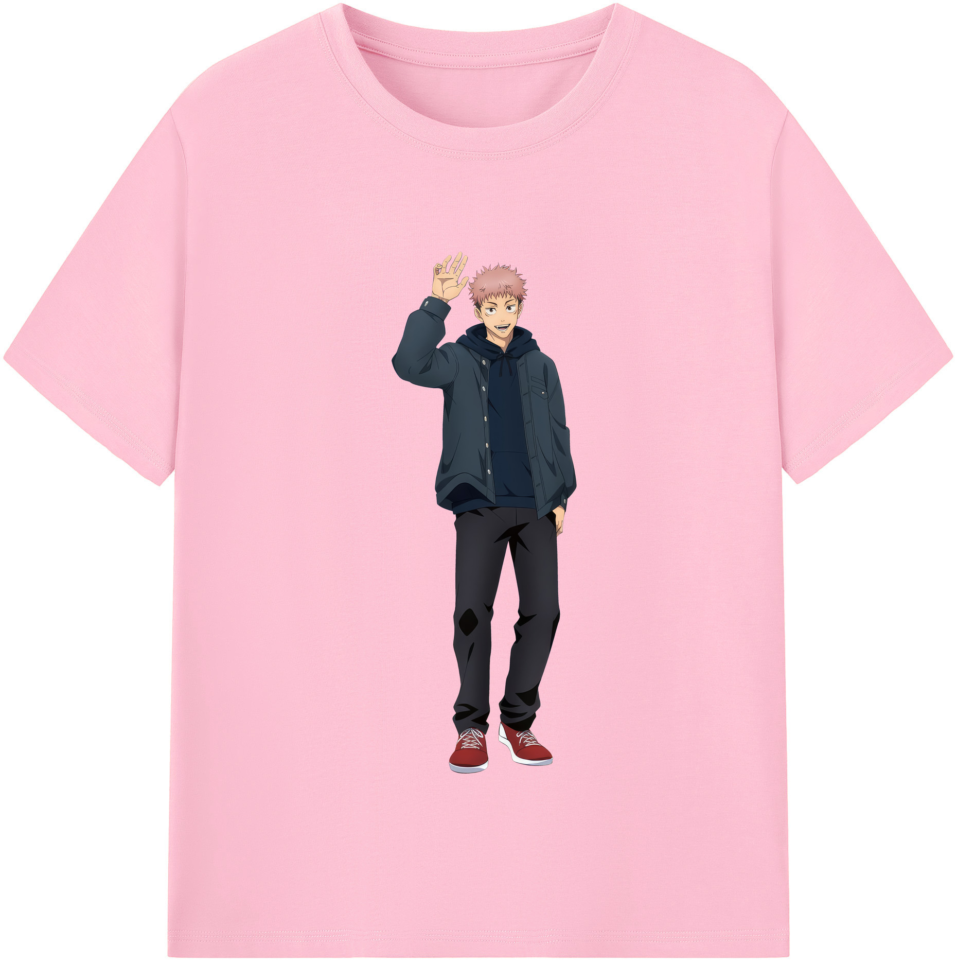 （画像用） 呪術廻戦 Jujutsu Kaisen 綿100％半袖Tシャツ（フロントプリント）
