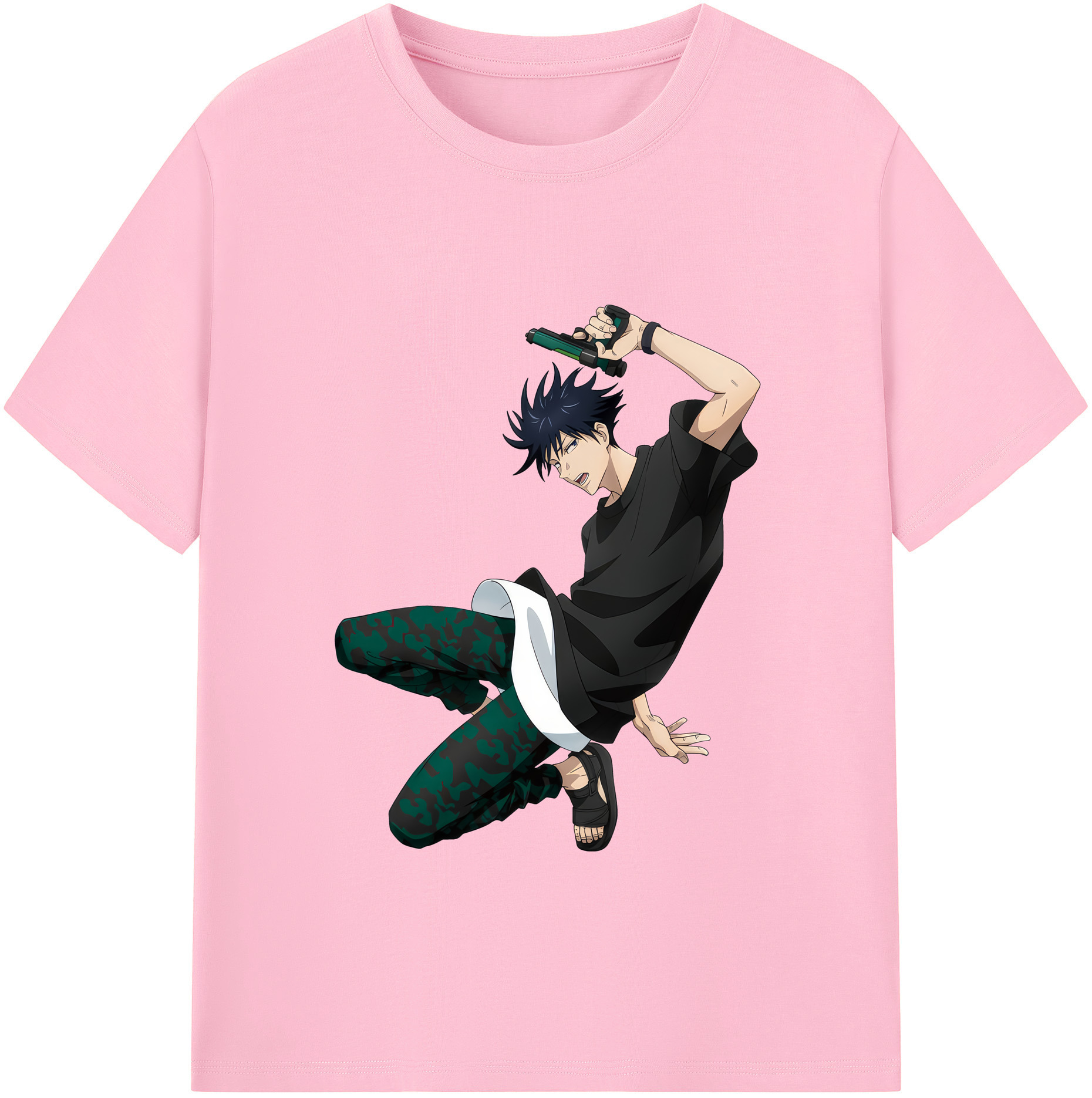 （画像用） 呪術廻戦 Jujutsu Kaisen 綿100％半袖Tシャツ（フロントプリント）