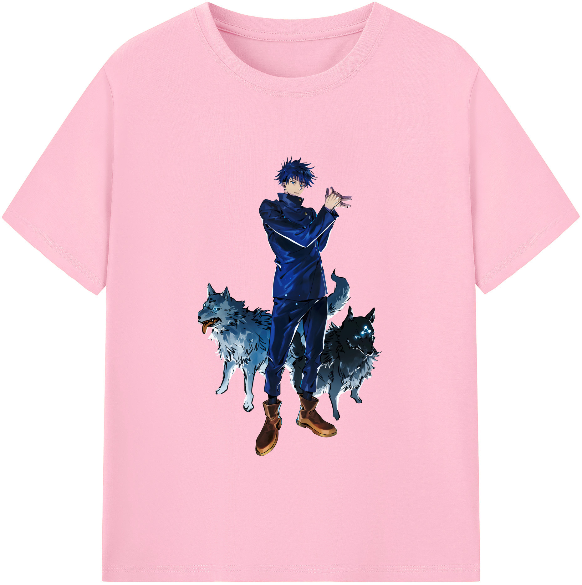 （画像用） 呪術廻戦 Jujutsu Kaisen 綿100％半袖Tシャツ（フロントプリント）