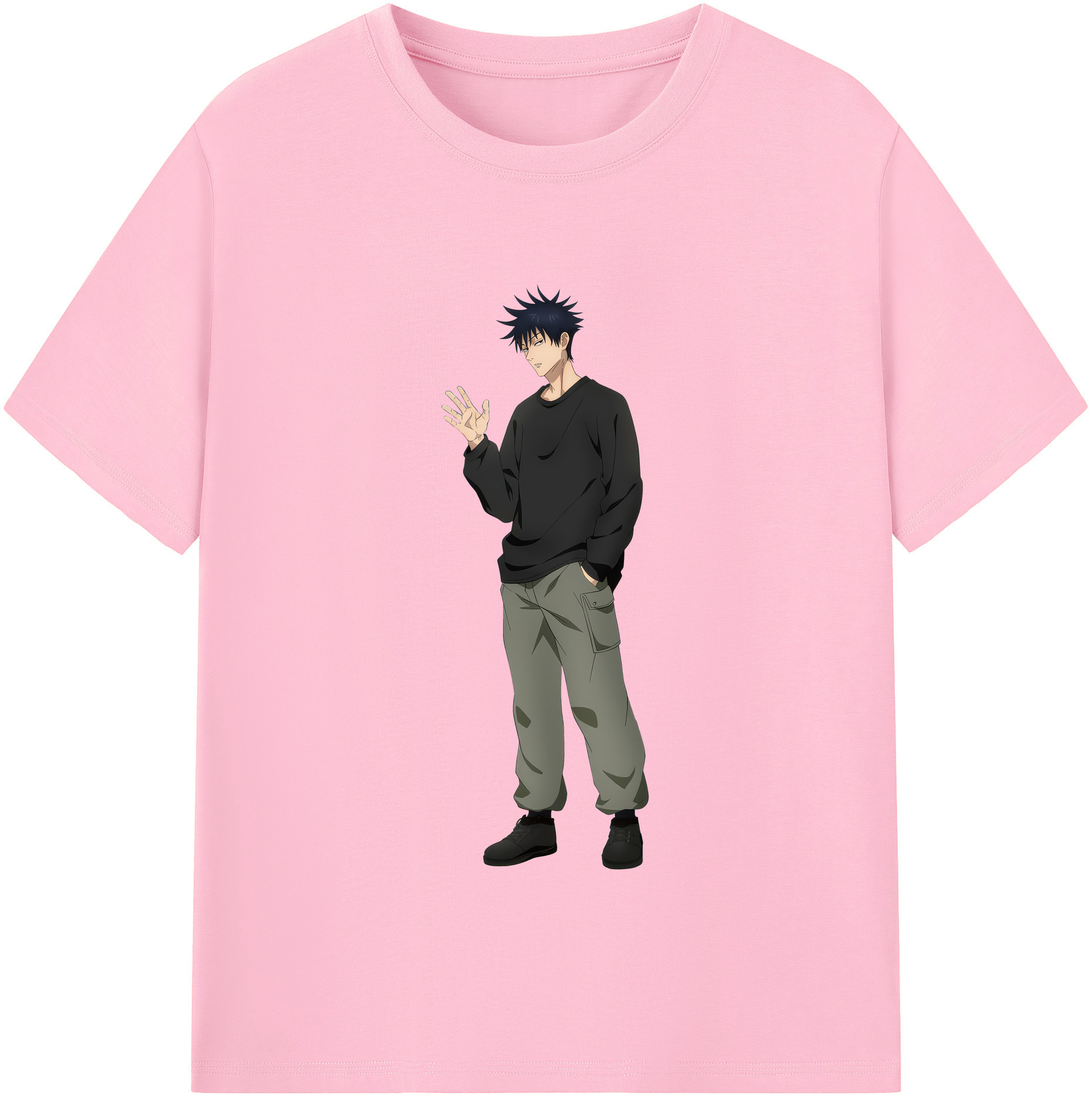 （画像用） 呪術廻戦 Jujutsu Kaisen 綿100％半袖Tシャツ（フロントプリント）