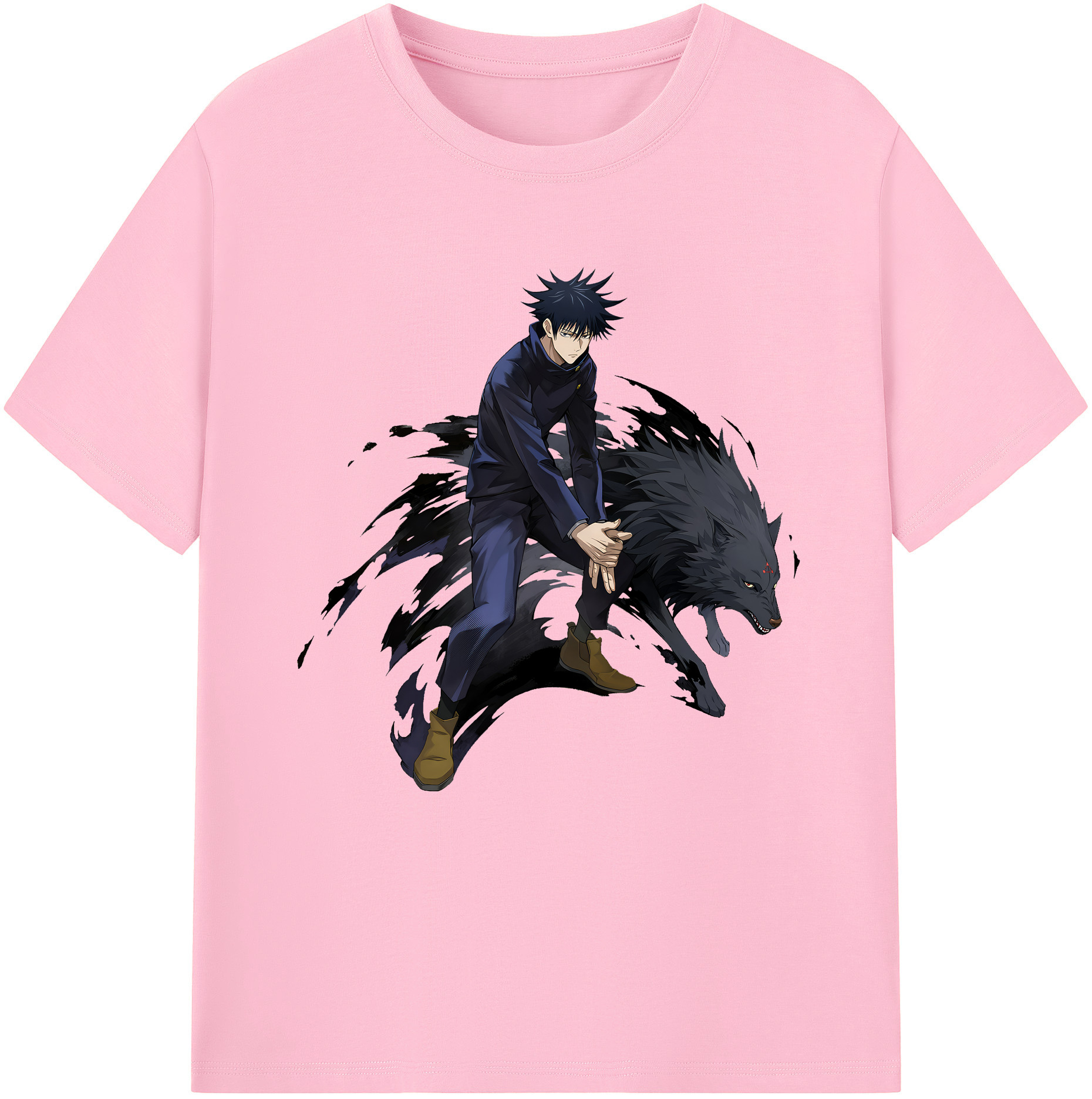（画像用） 呪術廻戦 Jujutsu Kaisen 綿100％半袖Tシャツ（フロントプリント）