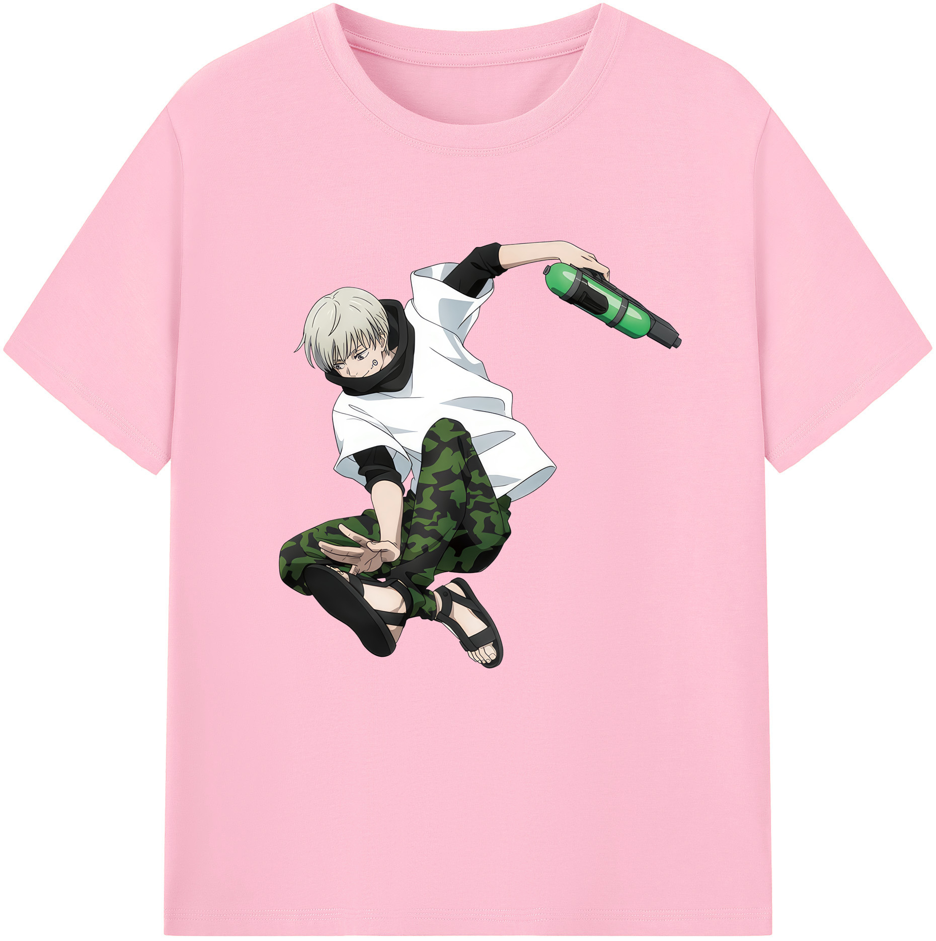 （画像用） 呪術廻戦 Jujutsu Kaisen 綿100％半袖Tシャツ（フロントプリント）