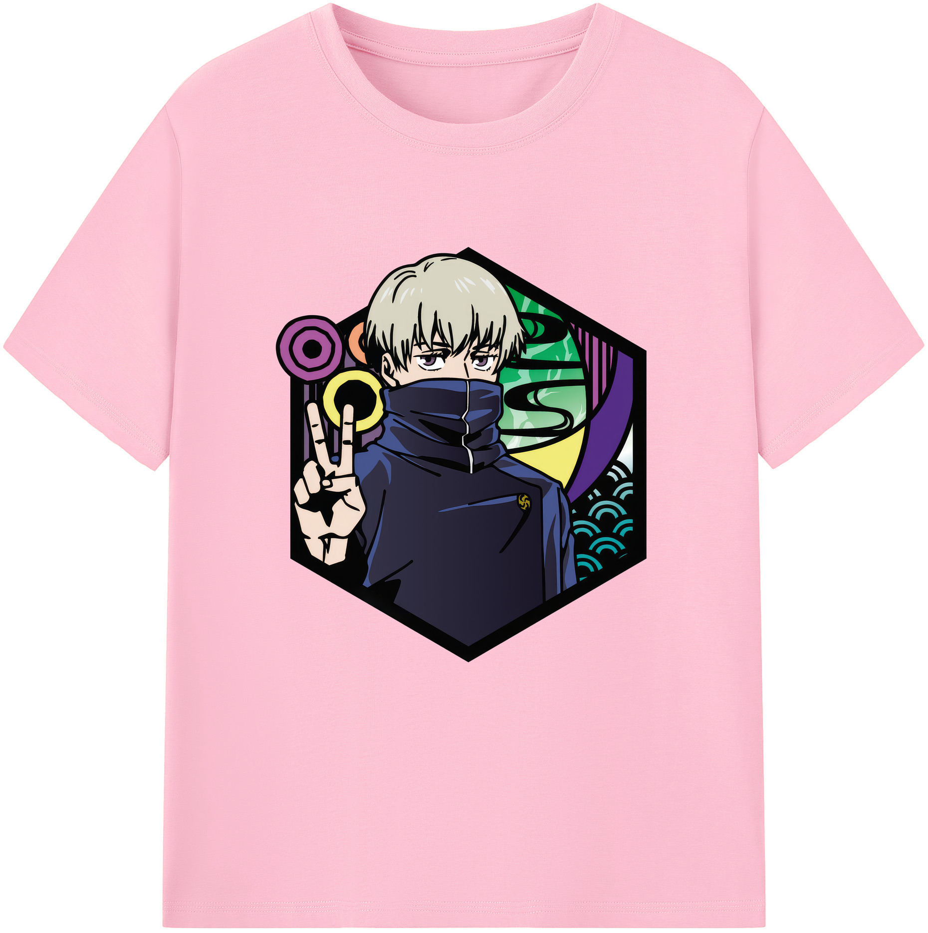 （画像用） 呪術廻戦 Jujutsu Kaisen 綿100％半袖Tシャツ（フロントプリント）