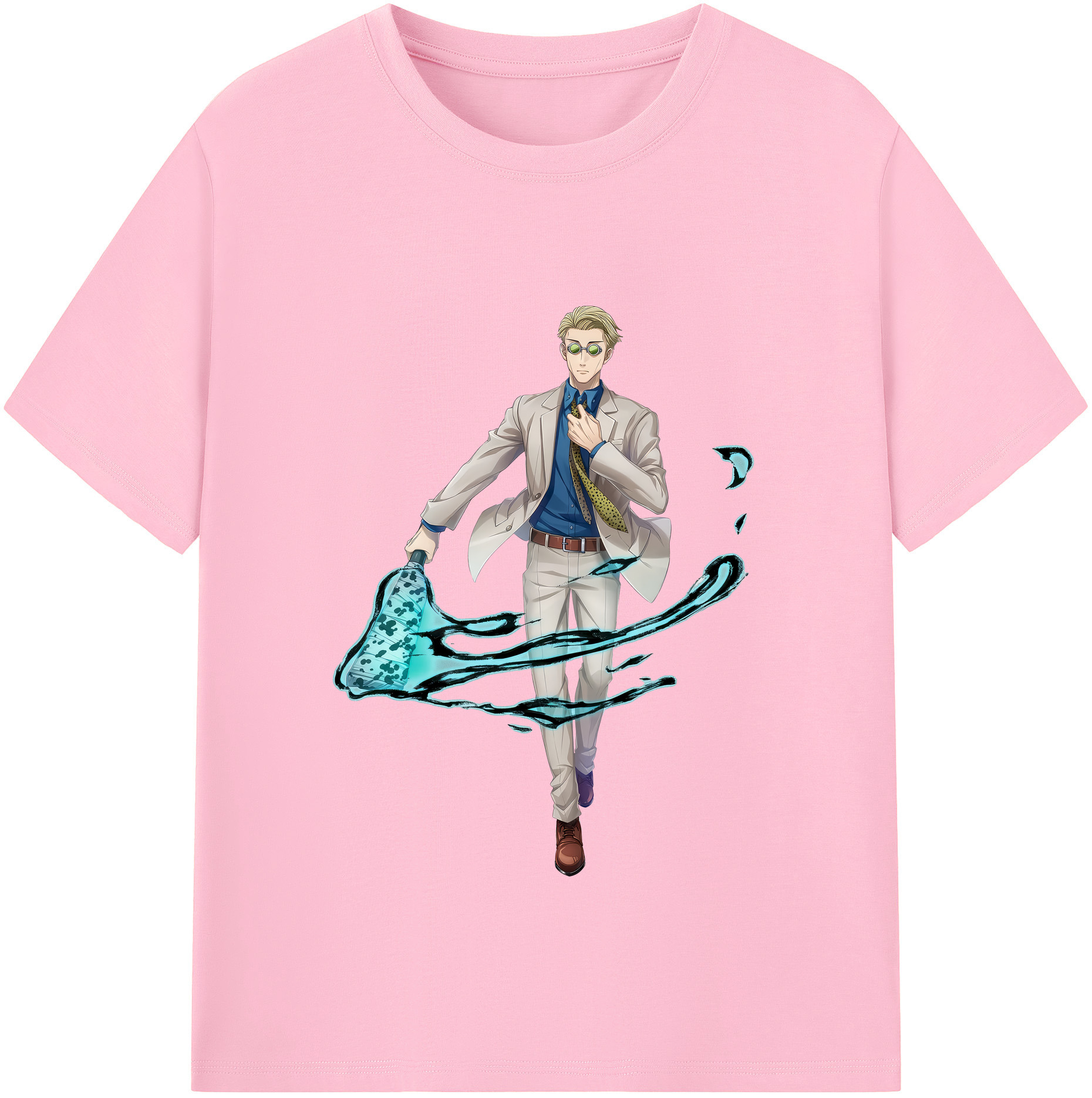 （画像用） 呪術廻戦 Jujutsu Kaisen 綿100％半袖Tシャツ（フロントプリント）