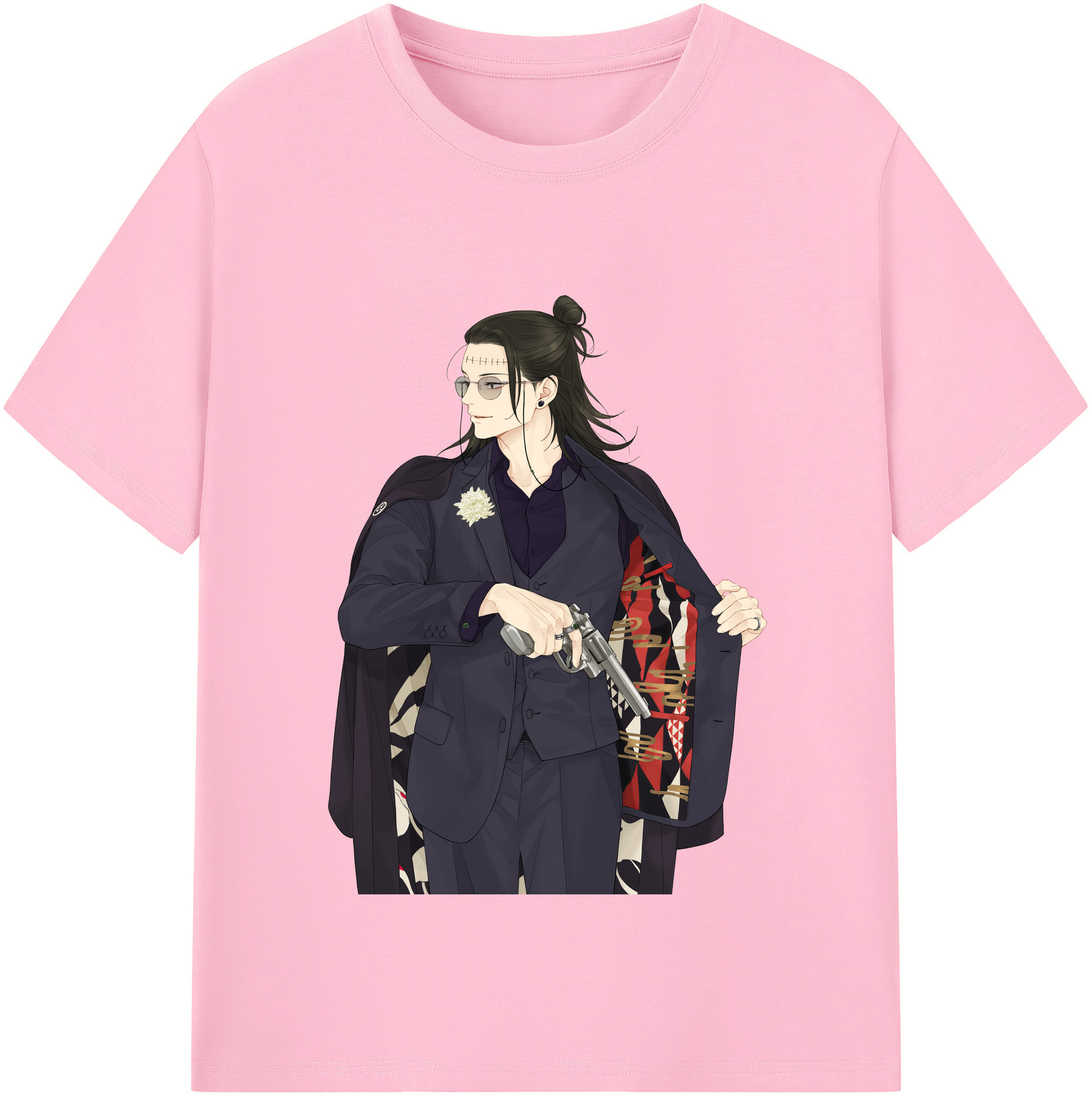 （画像用） 呪術廻戦 Jujutsu Kaisen 綿100％半袖Tシャツ（フロントプリント）