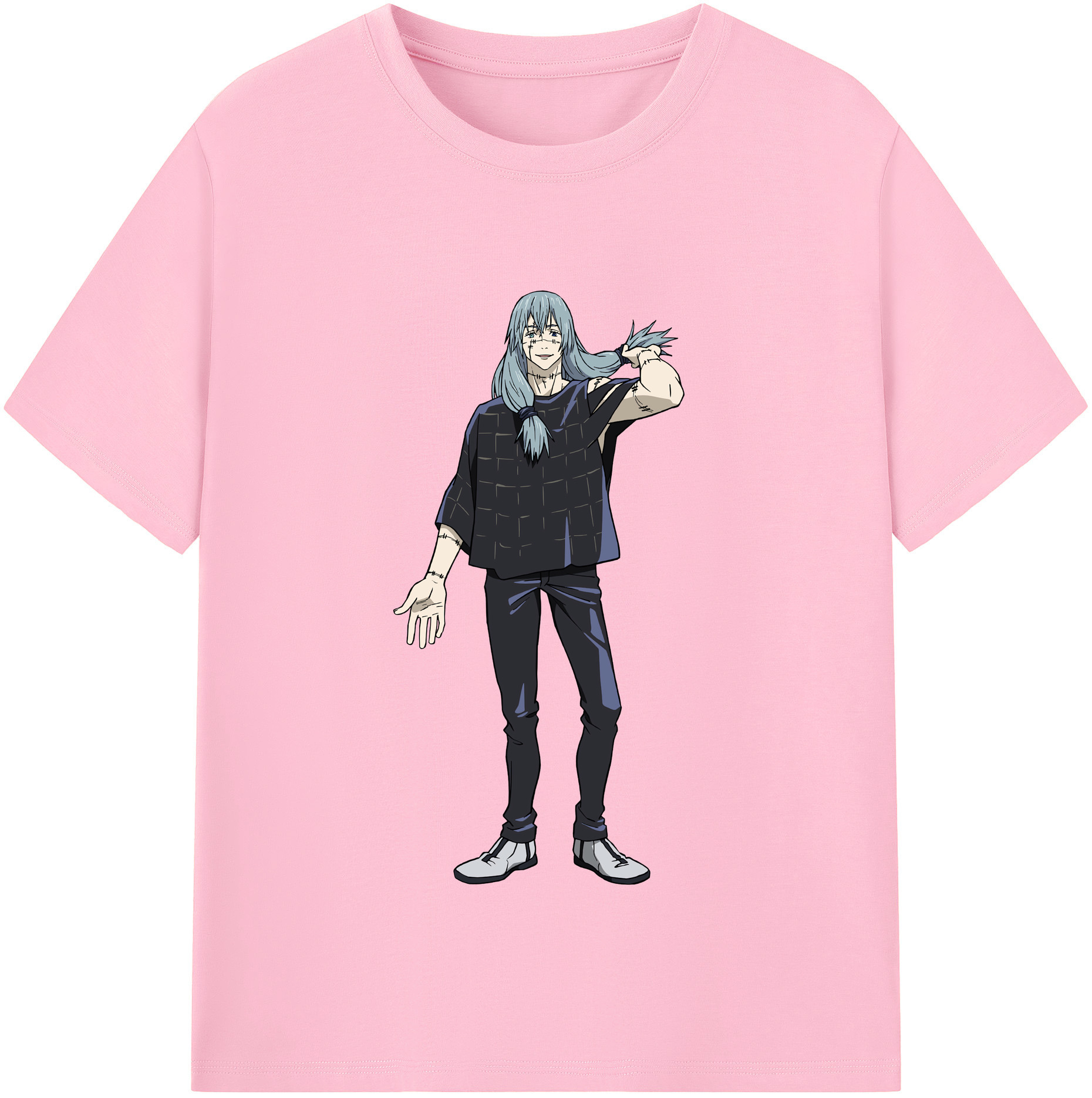 （画像用） 呪術廻戦 Jujutsu Kaisen 綿100％半袖Tシャツ（フロントプリント）