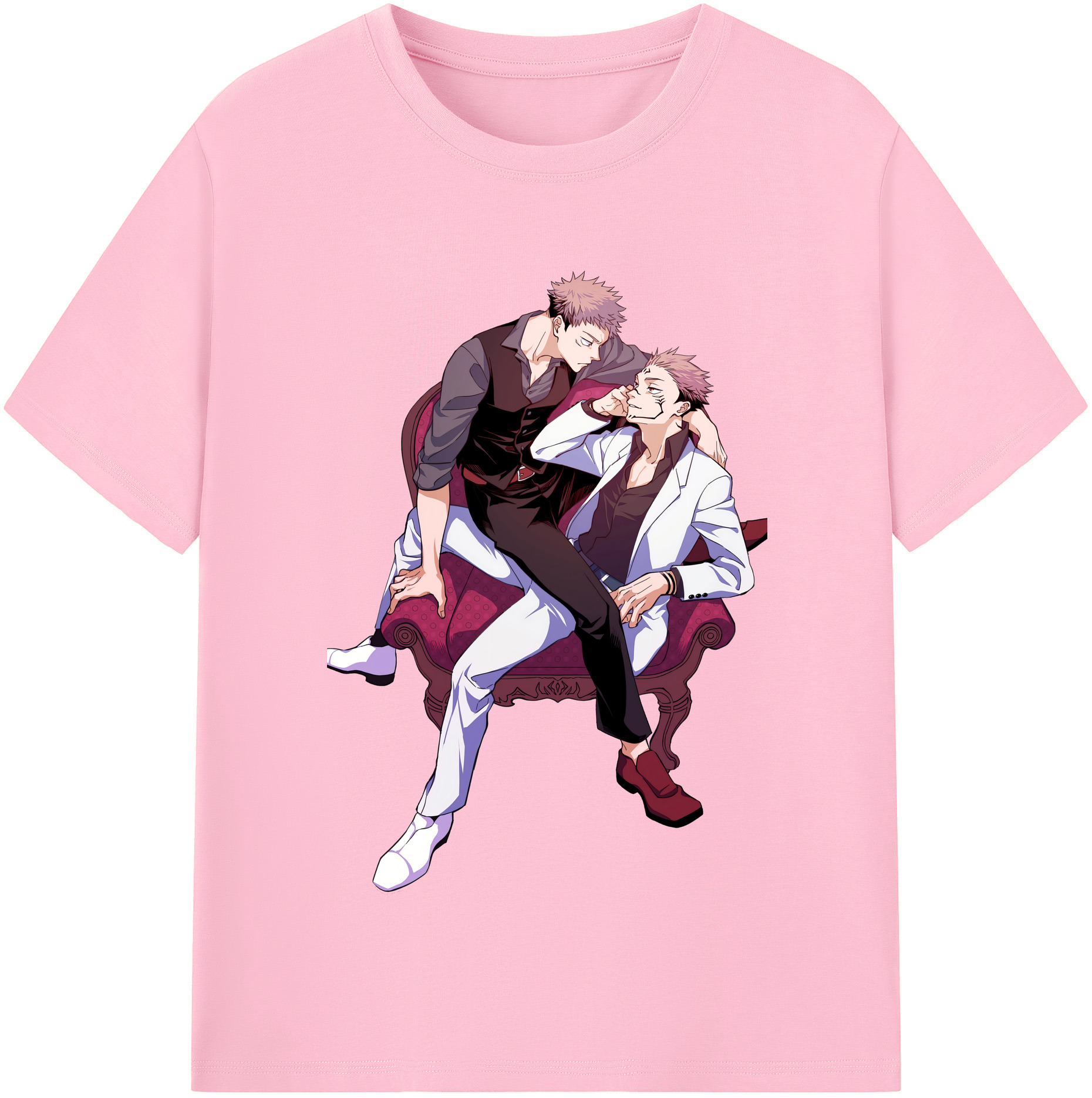 （画像用） 呪術廻戦 Jujutsu Kaisen 綿100％半袖Tシャツ（フロントプリント）