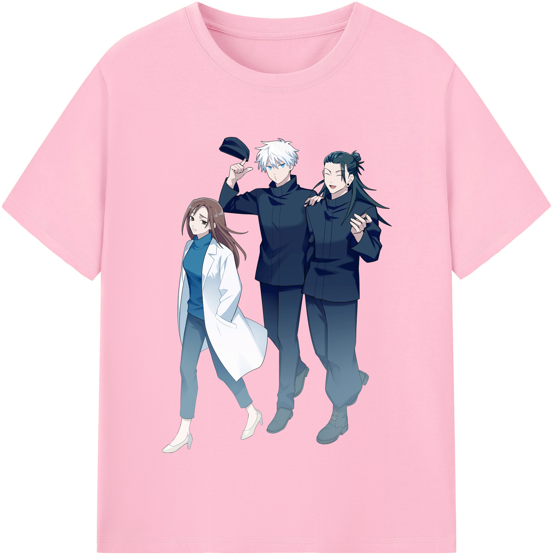 （画像用） 呪術廻戦 Jujutsu Kaisen 綿100％半袖Tシャツ（フロントプリント）