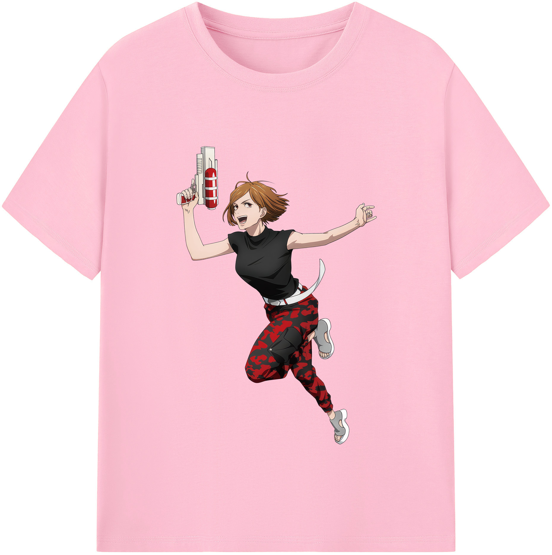 （画像用） 呪術廻戦 Jujutsu Kaisen 綿100％半袖Tシャツ（フロントプリント）
