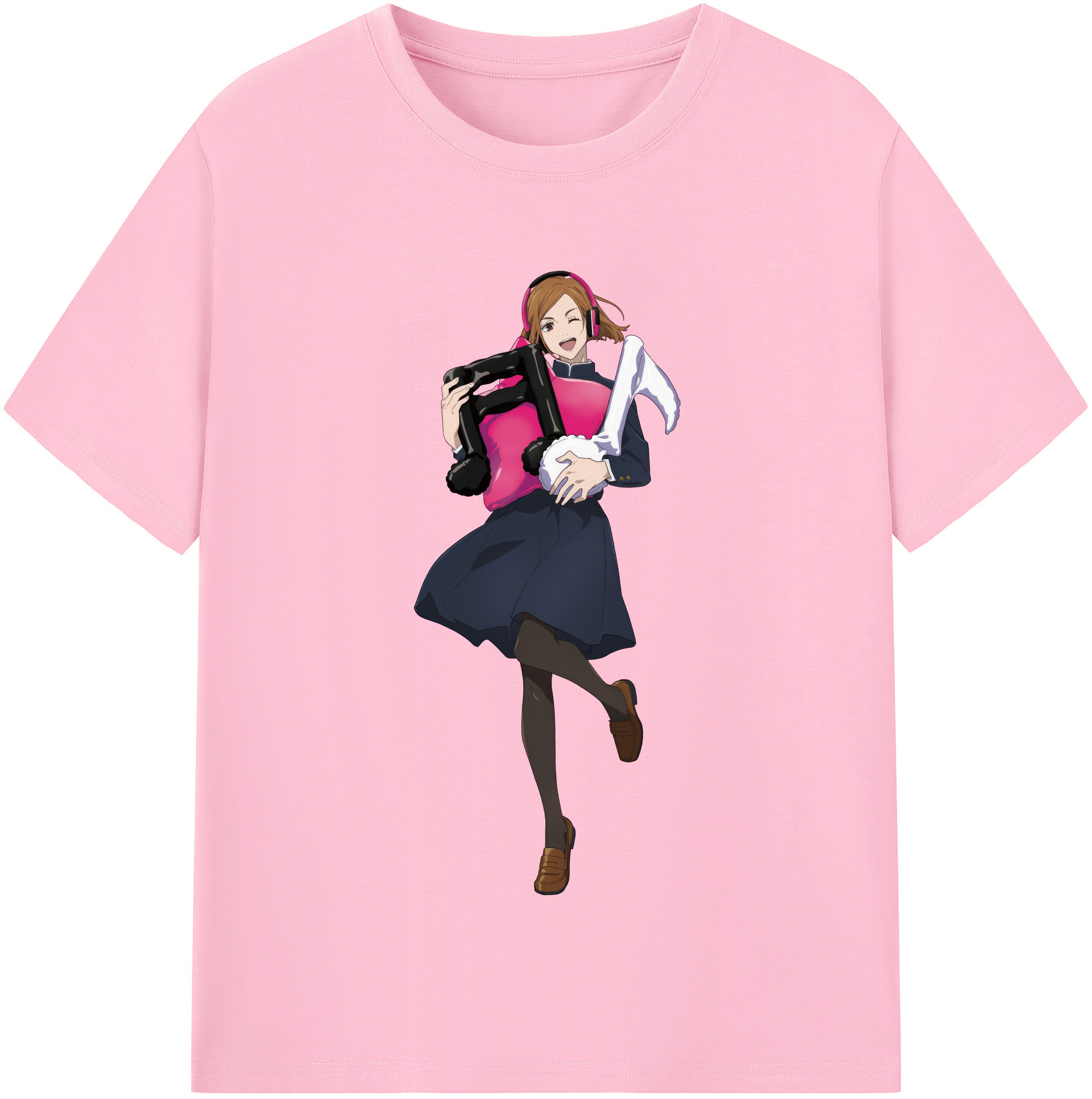 （画像用） 呪術廻戦 Jujutsu Kaisen 綿100％半袖Tシャツ（フロントプリント）