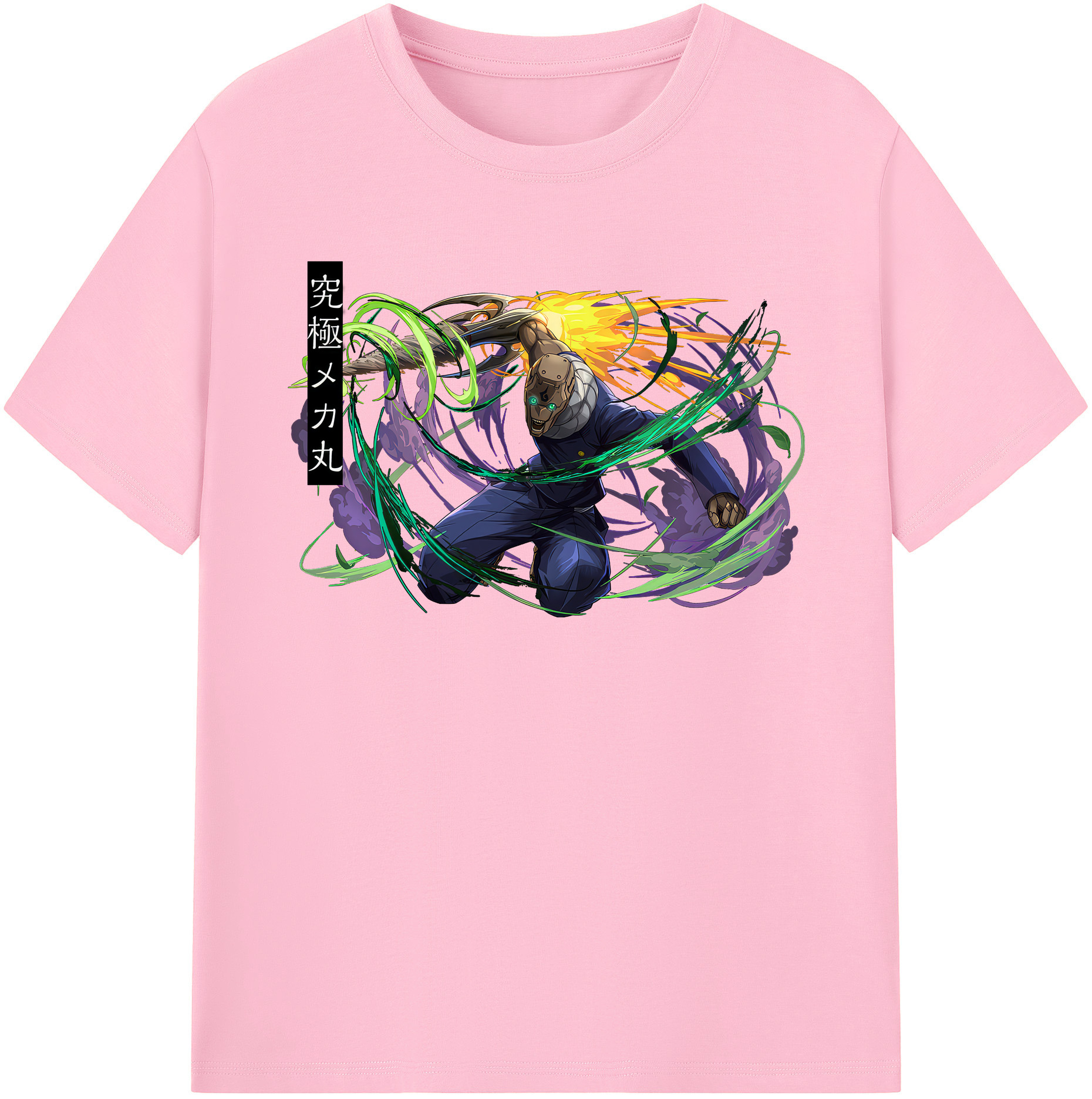 （画像用） 呪術廻戦 Jujutsu Kaisen 綿100％半袖Tシャツ（フロントプリント）