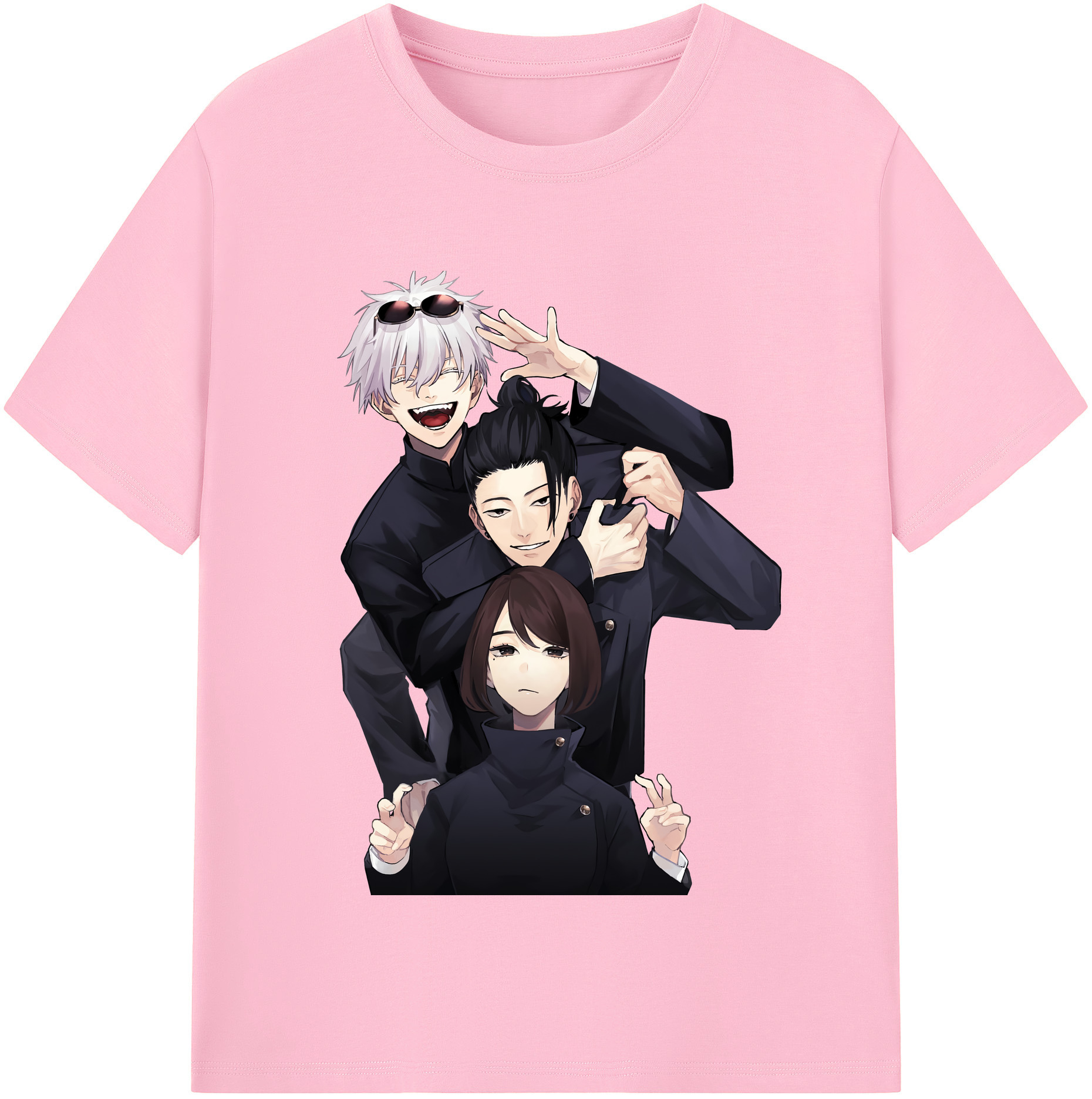 （画像用） 呪術廻戦 Jujutsu Kaisen 綿100％半袖Tシャツ（フロントプリント）