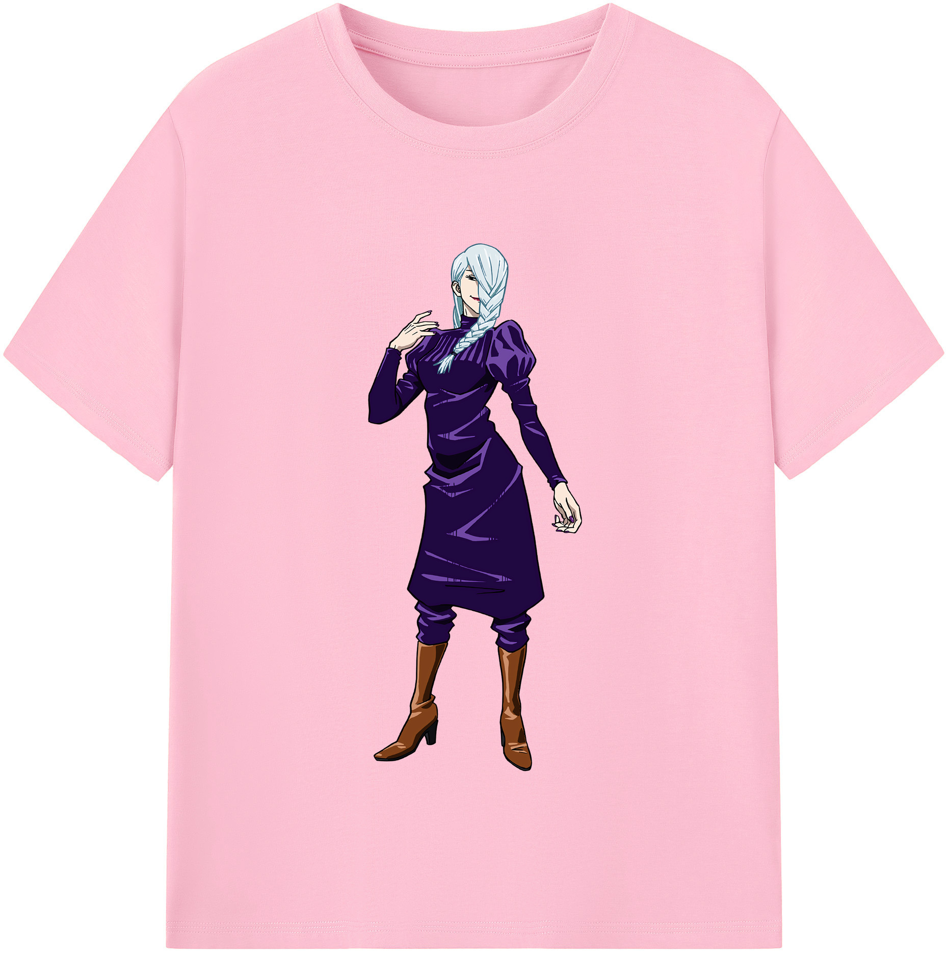 （画像用） 呪術廻戦 Jujutsu Kaisen 綿100％半袖Tシャツ（フロントプリント）