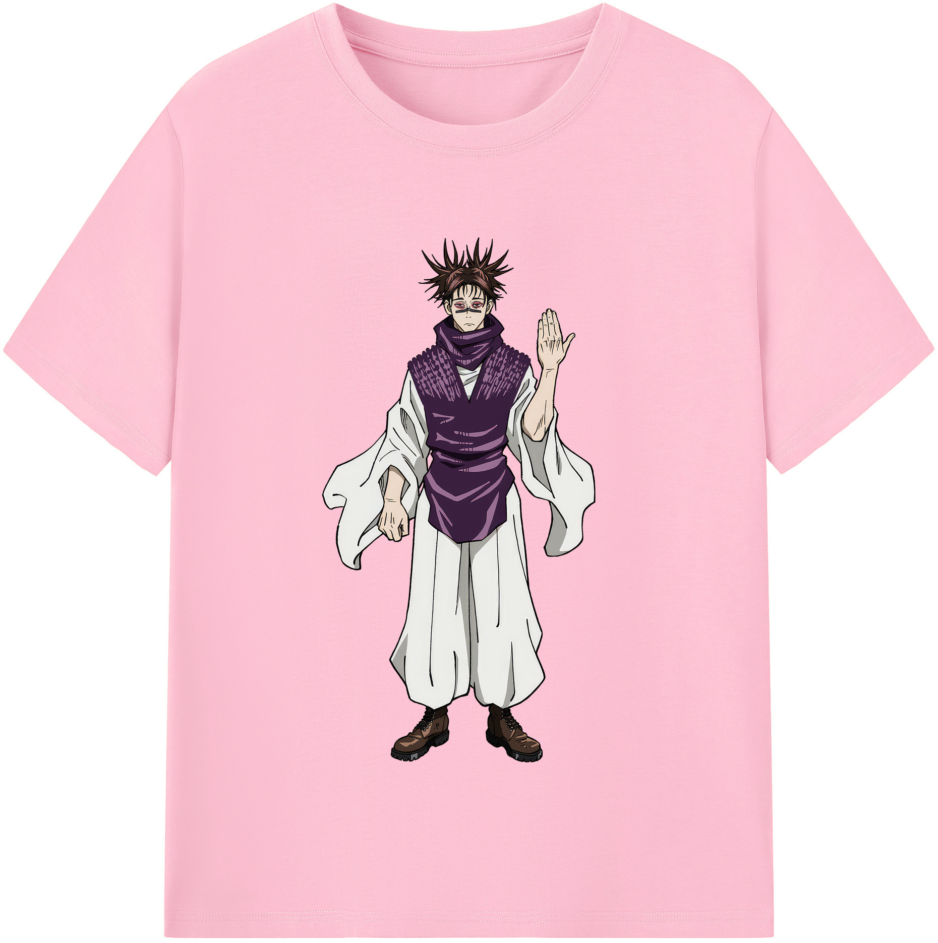 （画像用） 呪術廻戦 Jujutsu Kaisen 綿100％半袖Tシャツ（フロントプリント）