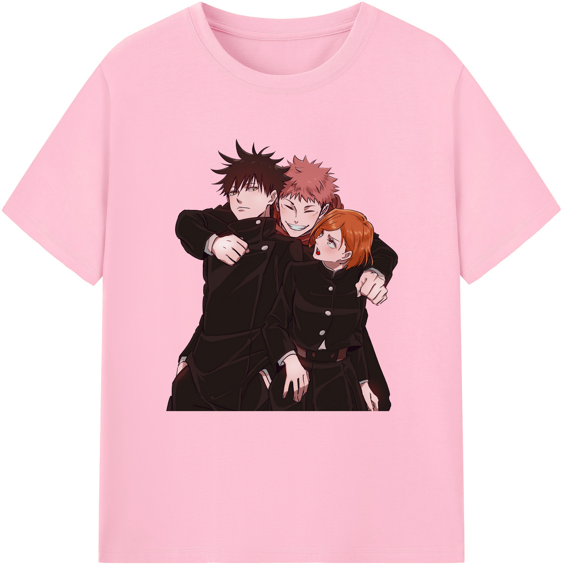 （画像用） 呪術廻戦 Jujutsu Kaisen 綿100％半袖Tシャツ（フロントプリント）