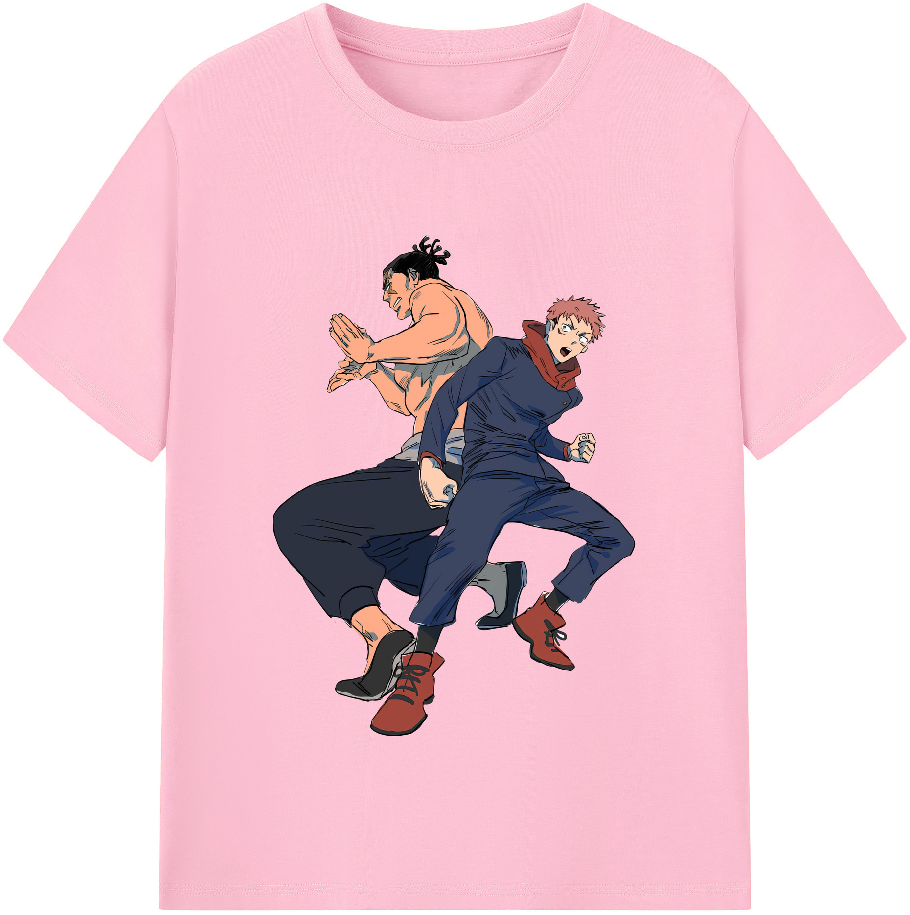 （画像用） 呪術廻戦 Jujutsu Kaisen 綿100％半袖Tシャツ（フロントプリント）
