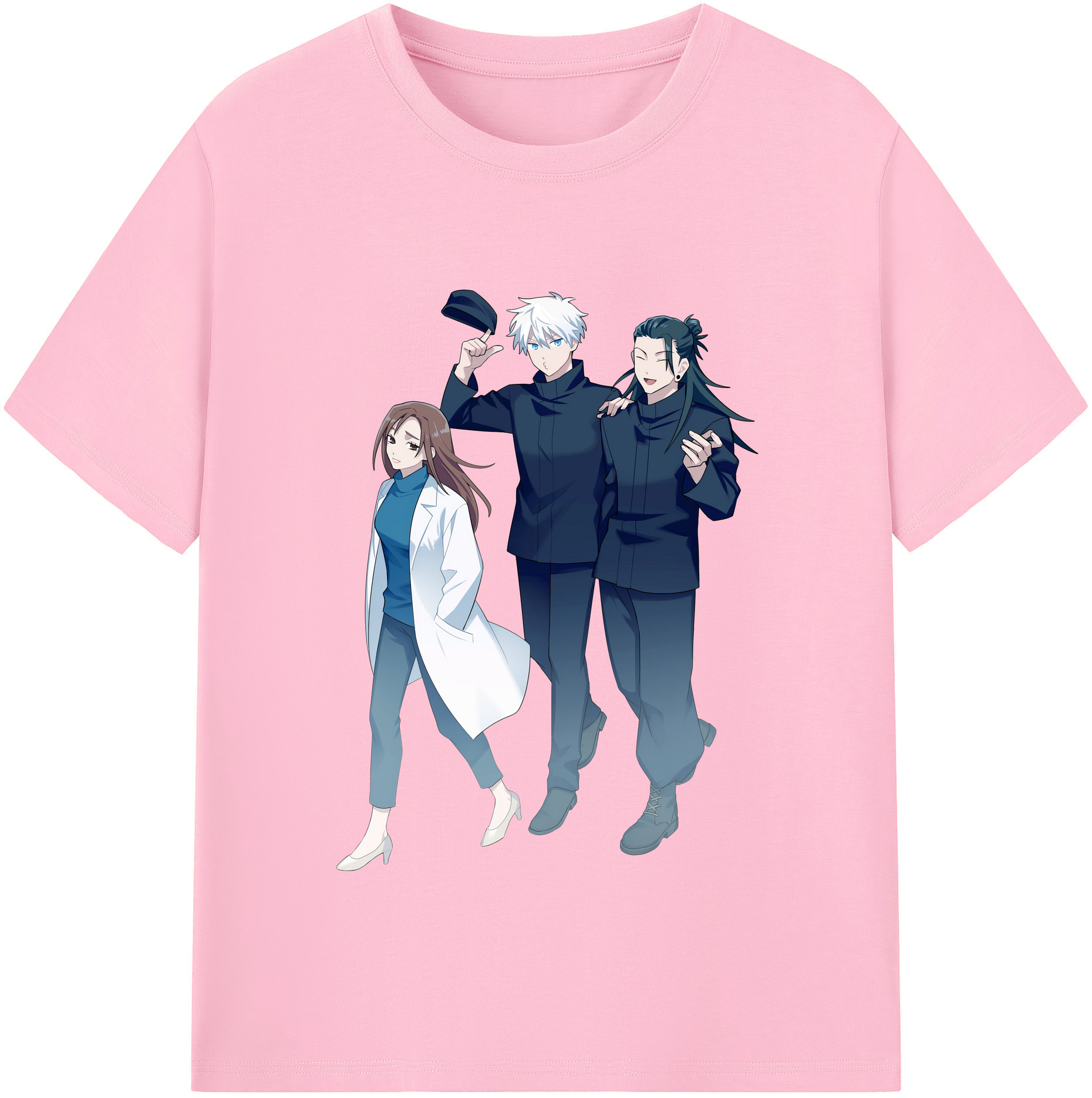 （画像用） 呪術廻戦 Jujutsu Kaisen 綿100％半袖Tシャツ（フロントプリント）